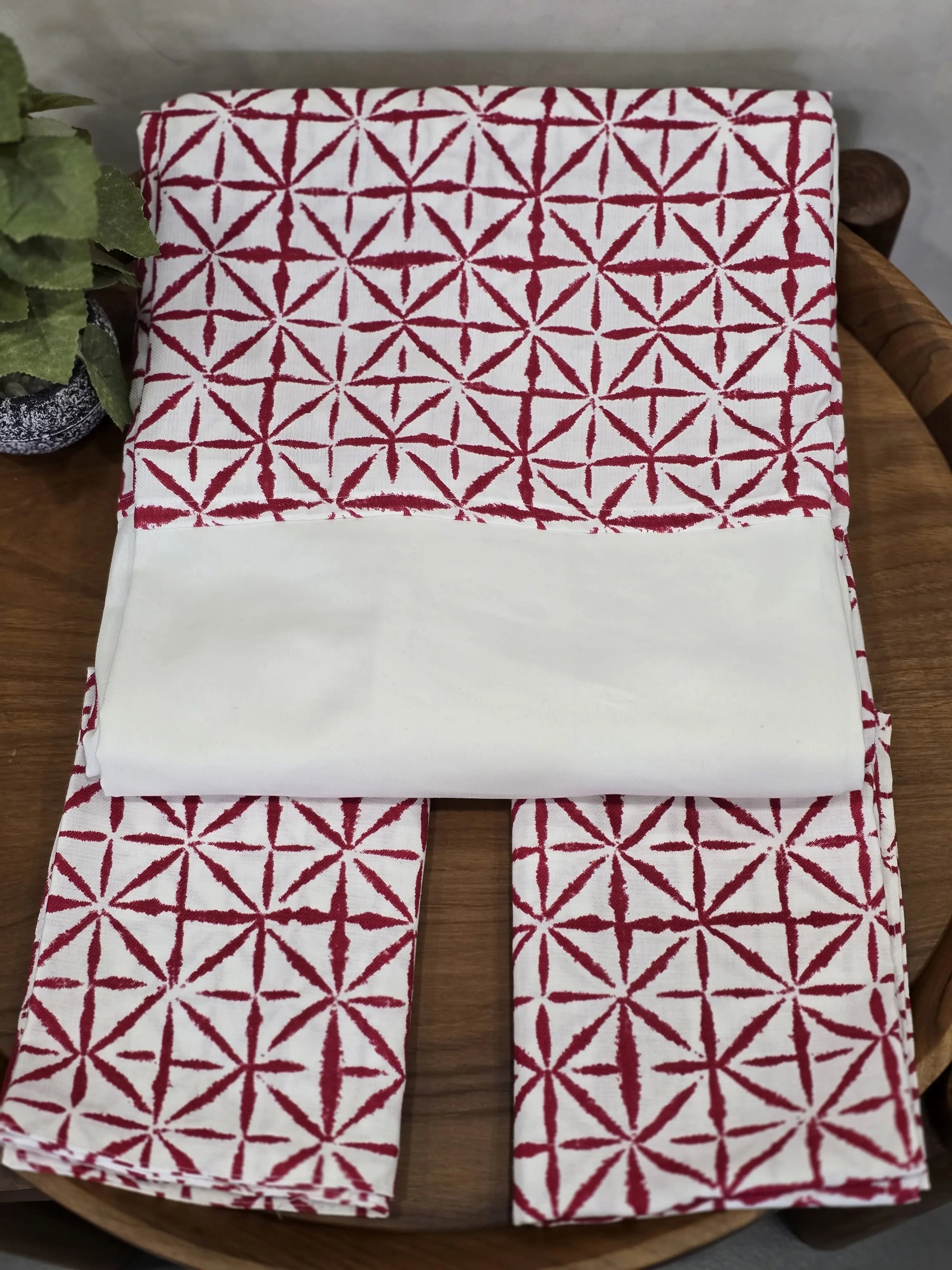 King Size - Cotton Border Bedsheet - SC 10131