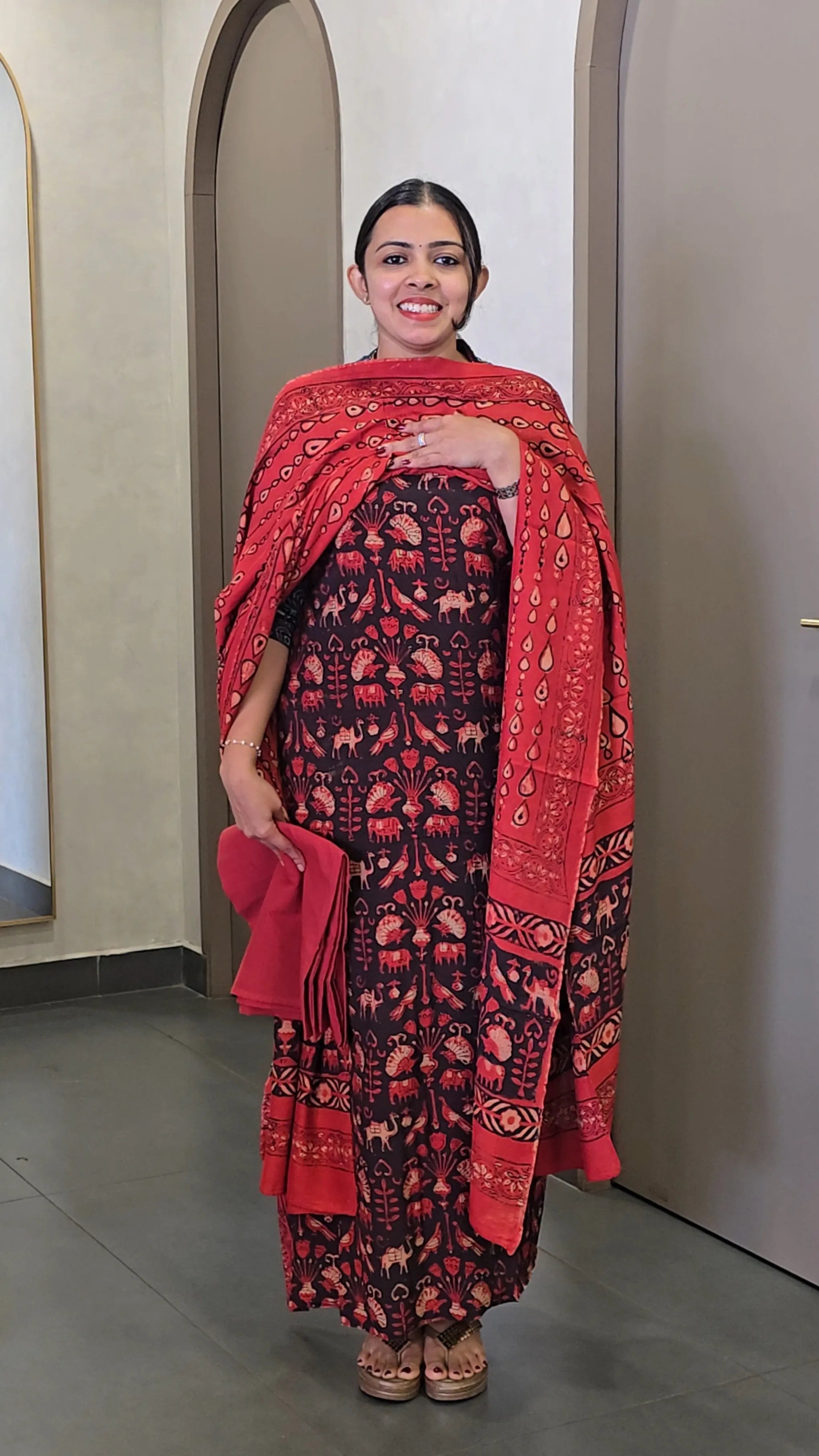 Pure Modal Cotton Salwarsuit - SC 10621