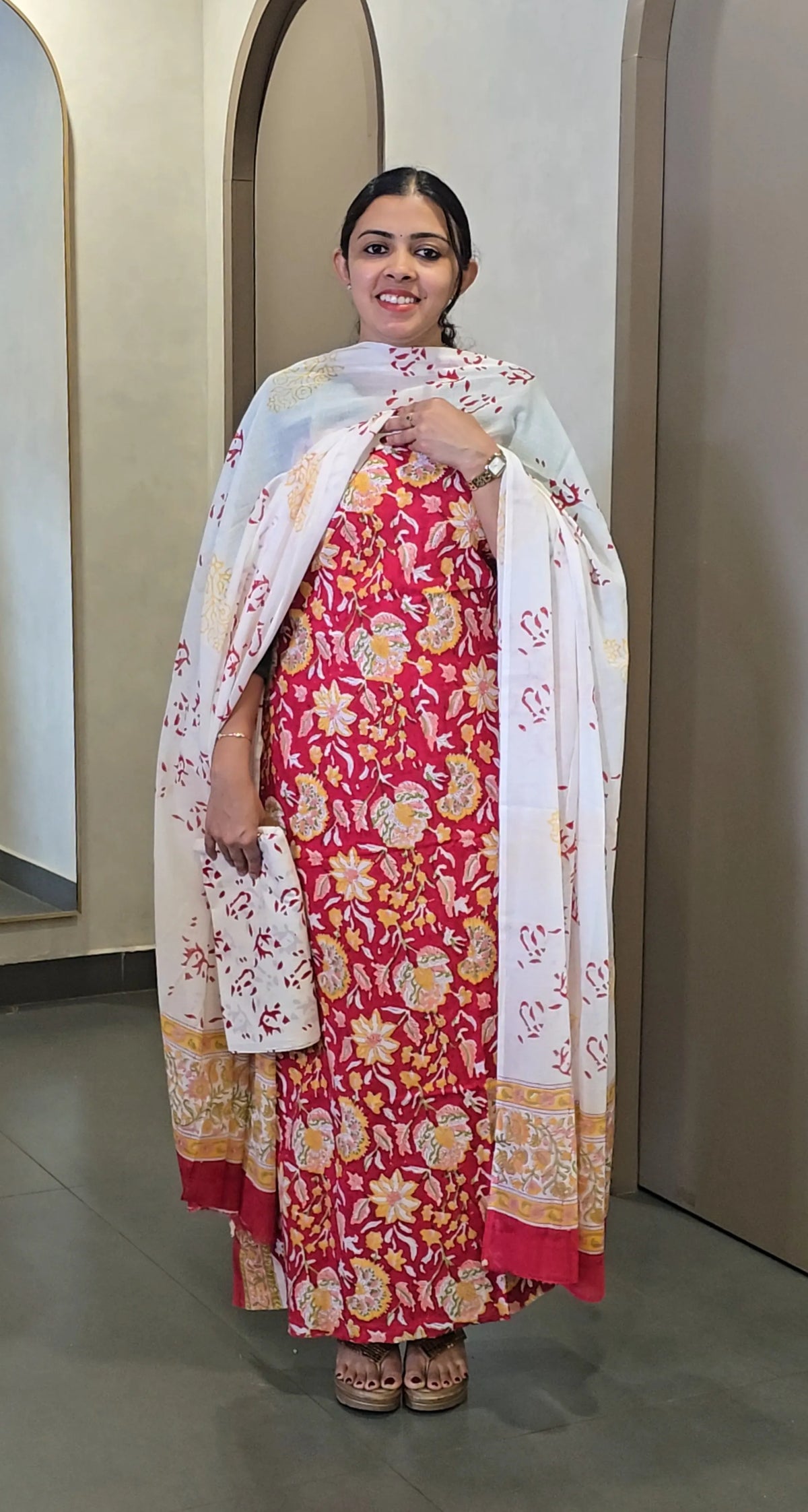Cotton Salwarsuit - SC 10135