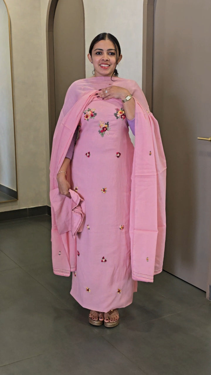 Soft Chanderi Salwarsuit
