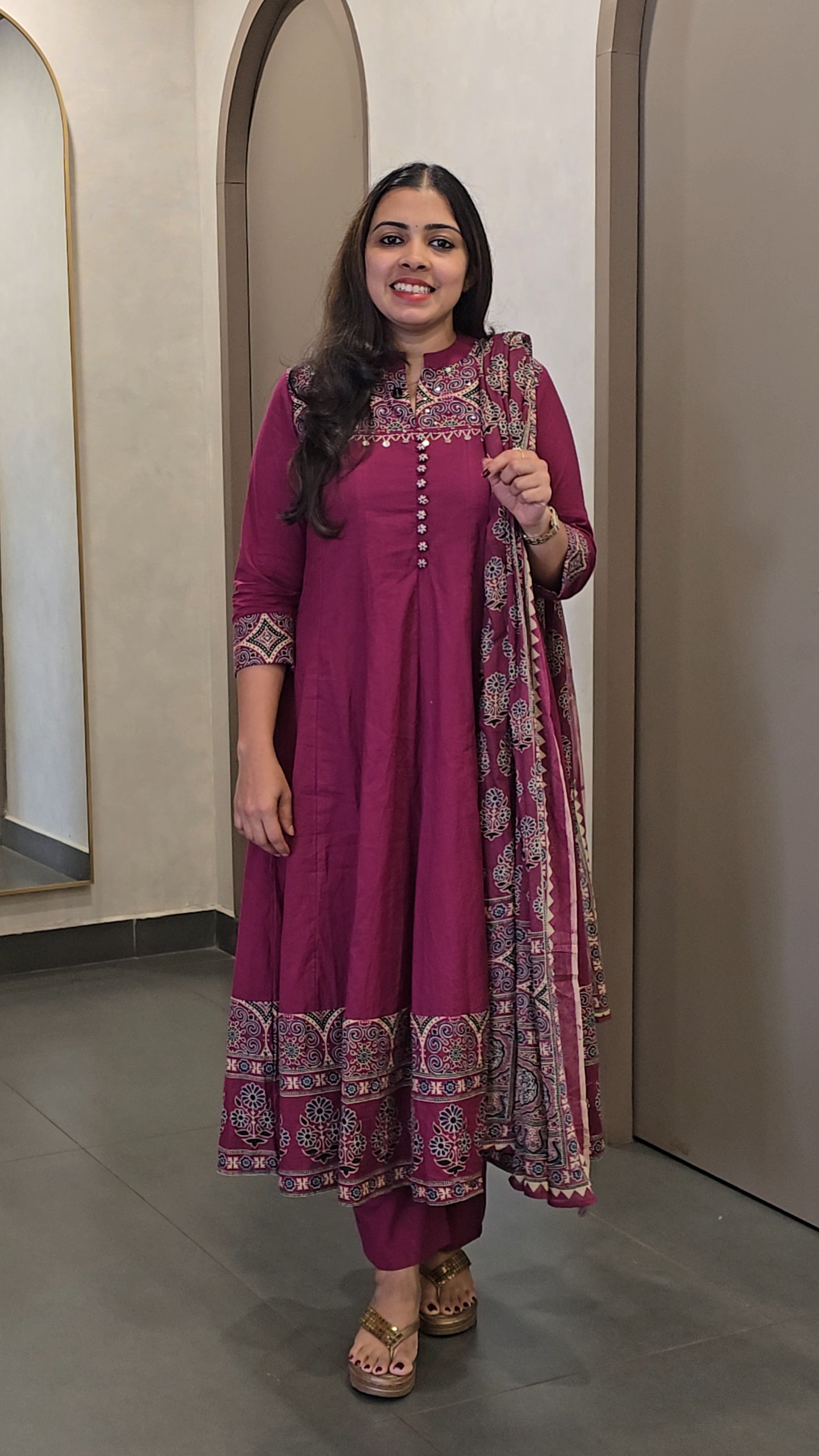 Ready to wear Cotton Salwarset -SC 10166
