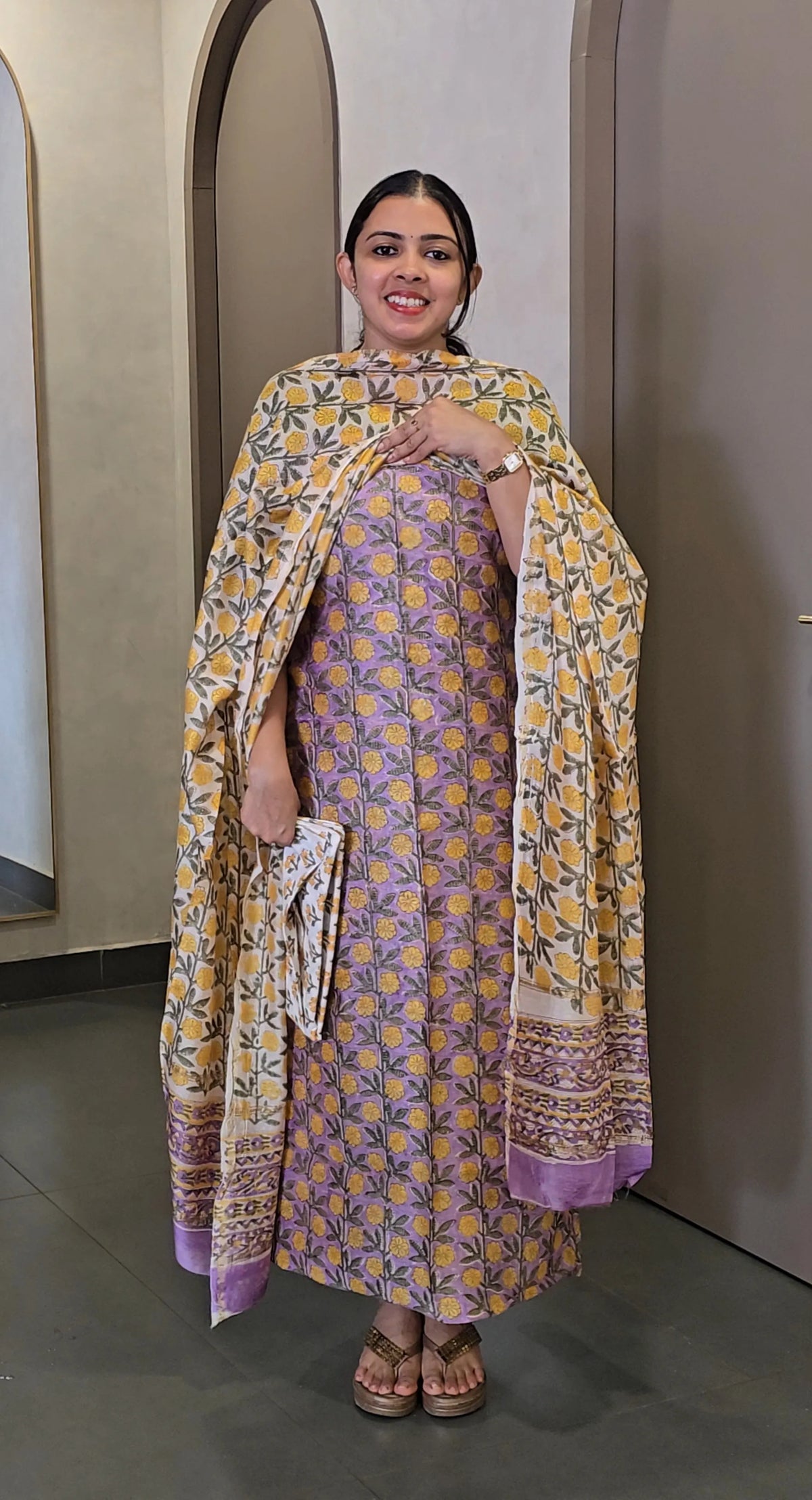 ChanderiSilk Salwarsuit - SC 10729