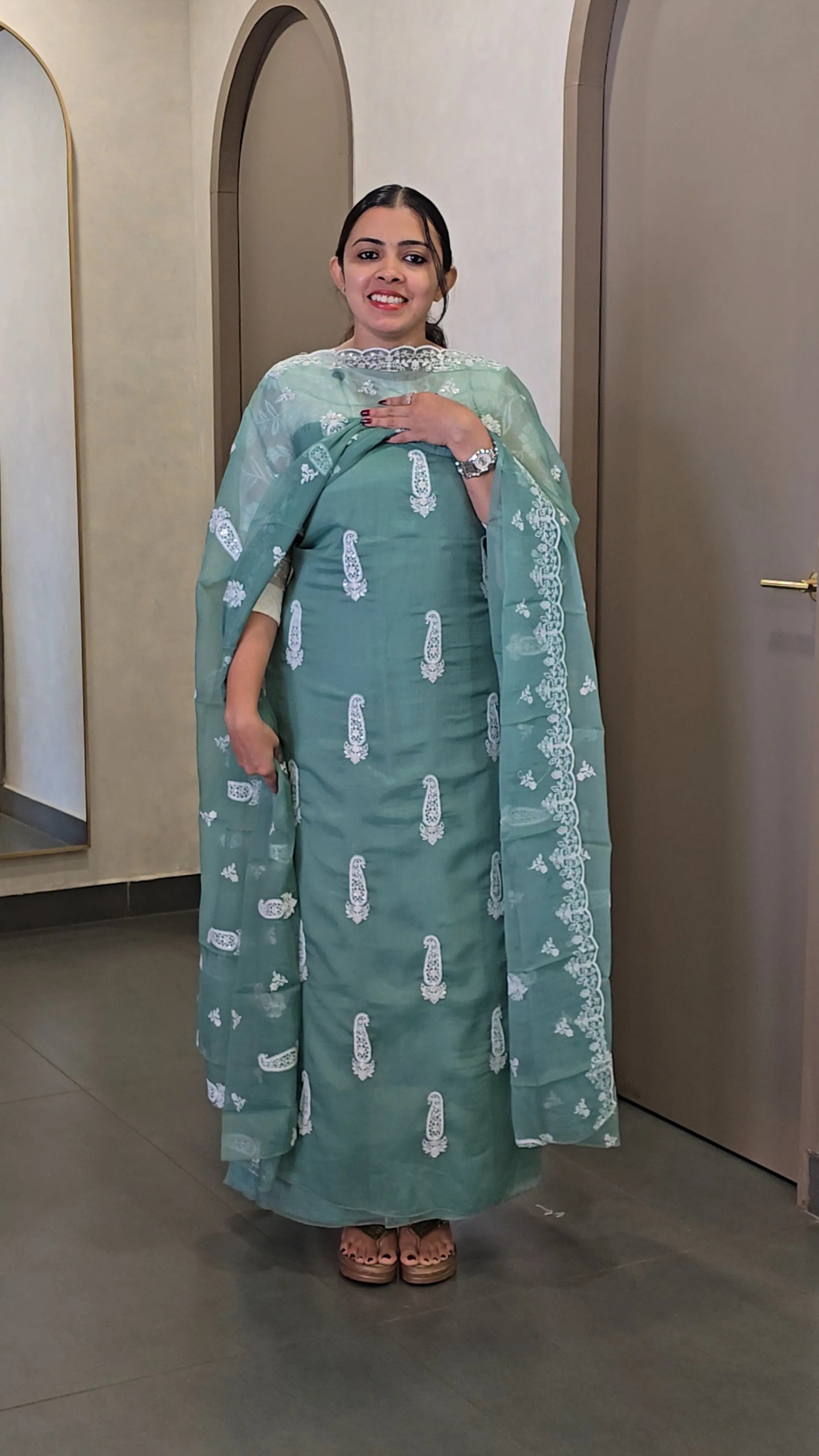 Crushed Salwarsuit - SC 9811