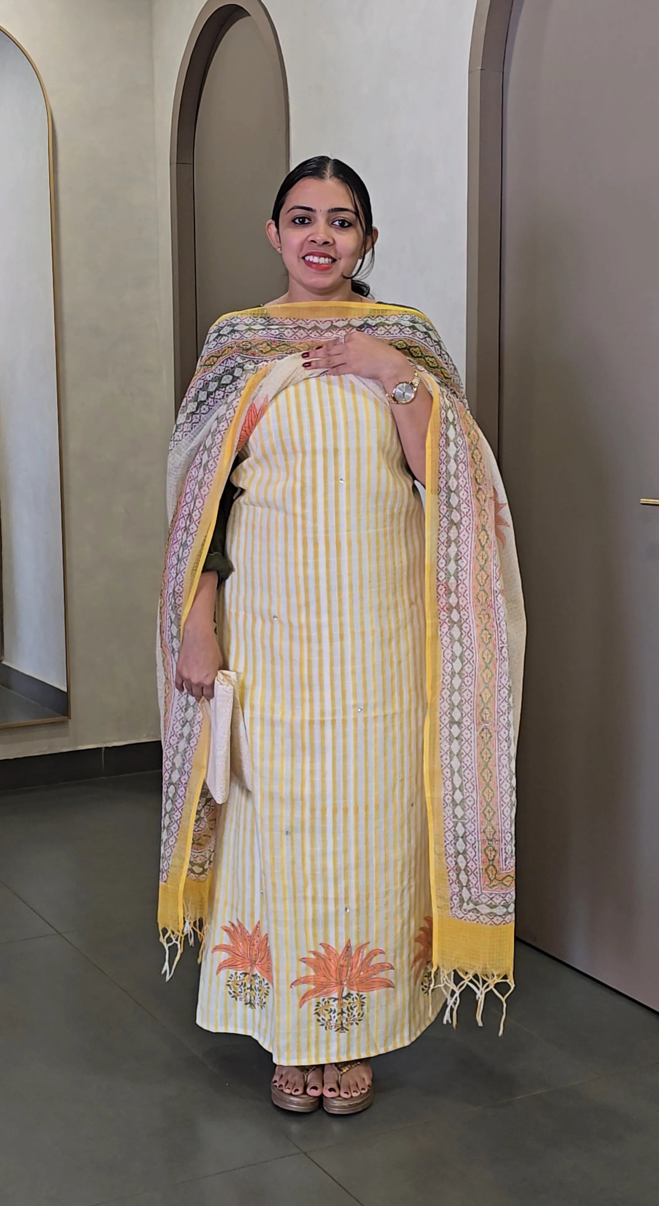 Pure Cotton Salwarsuit - SC 10173