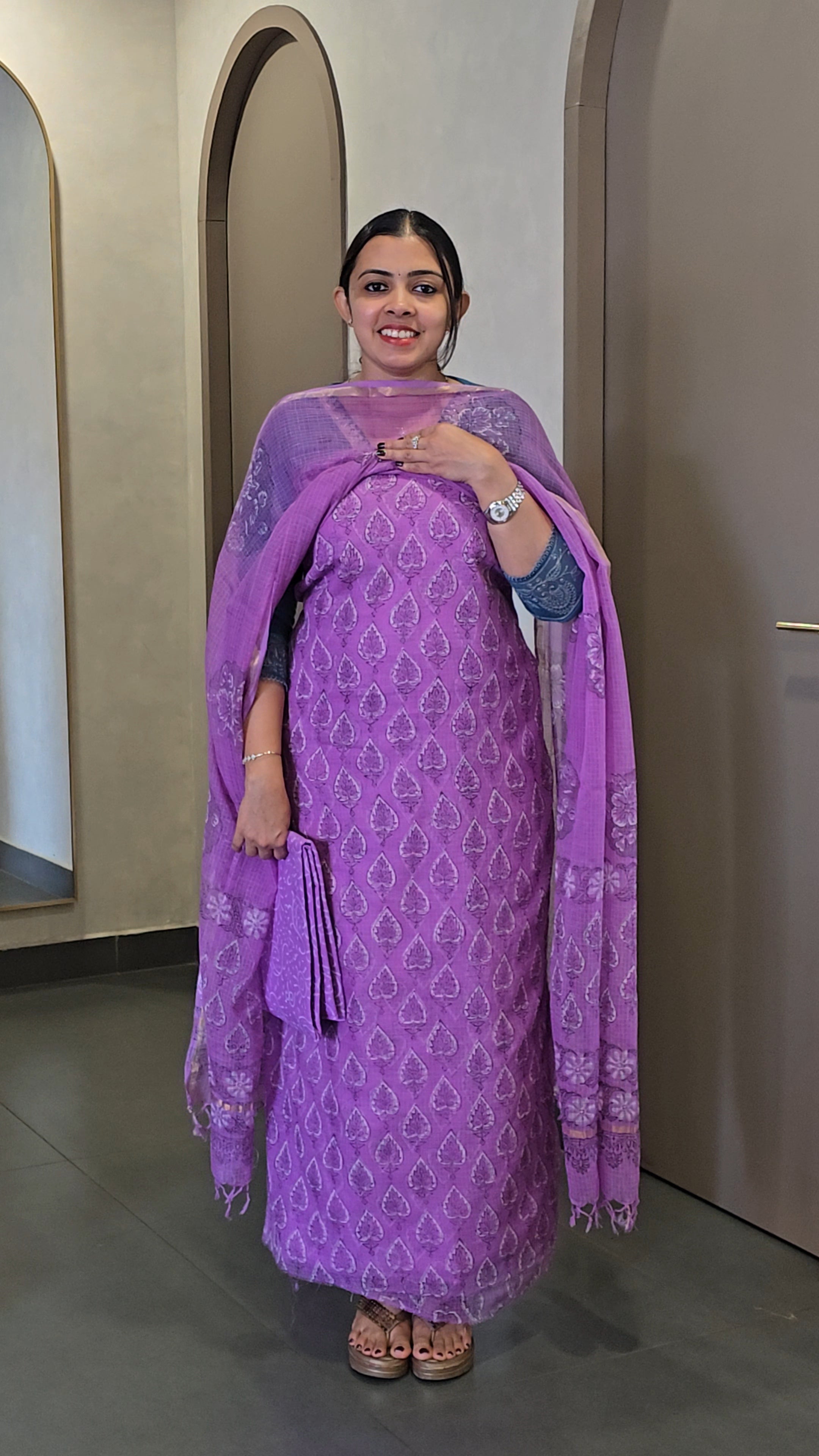 Kota Doria Salwarsuit - SC 10325