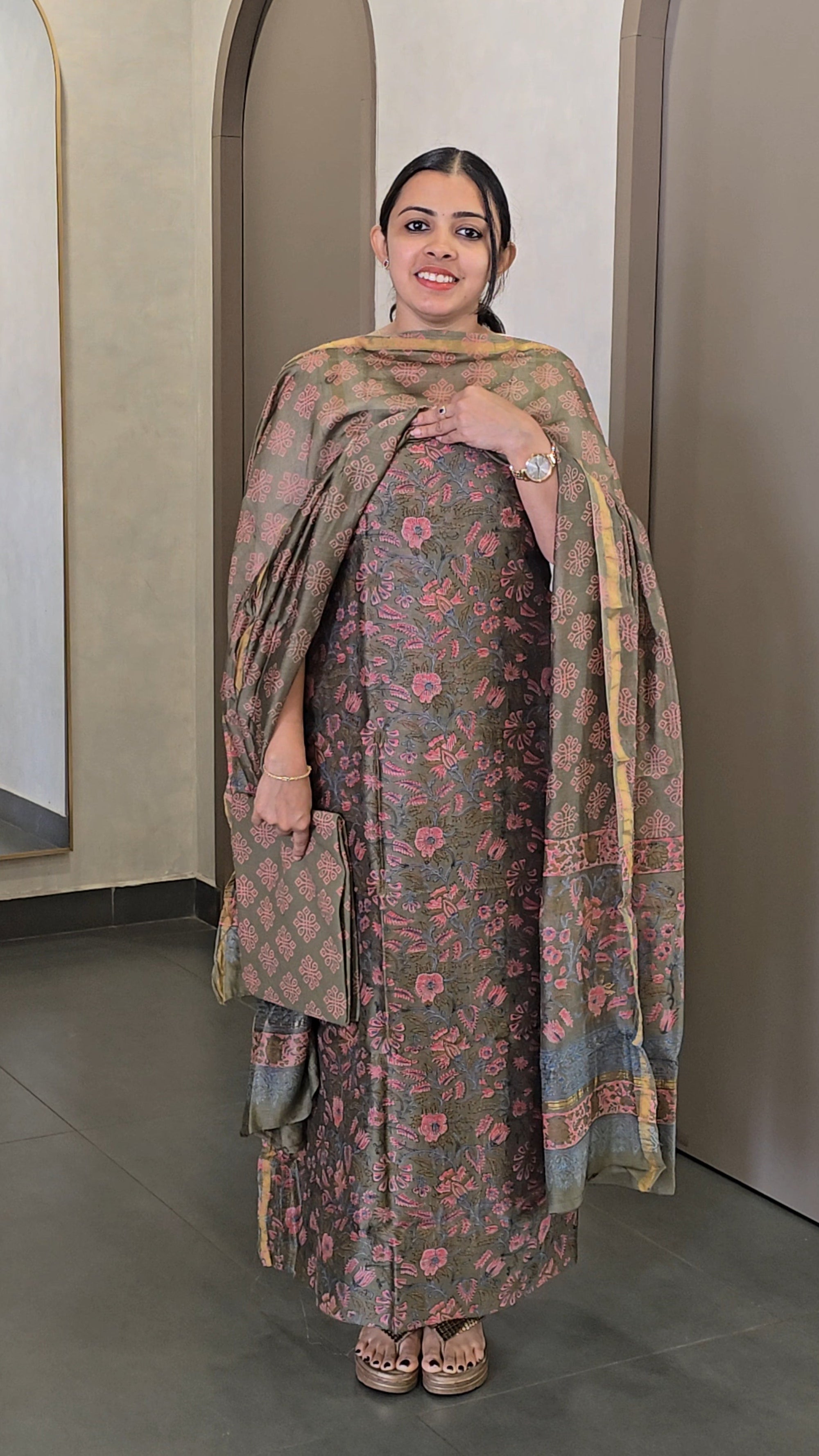 Chanderisilk Salwarsuit- SC 10083