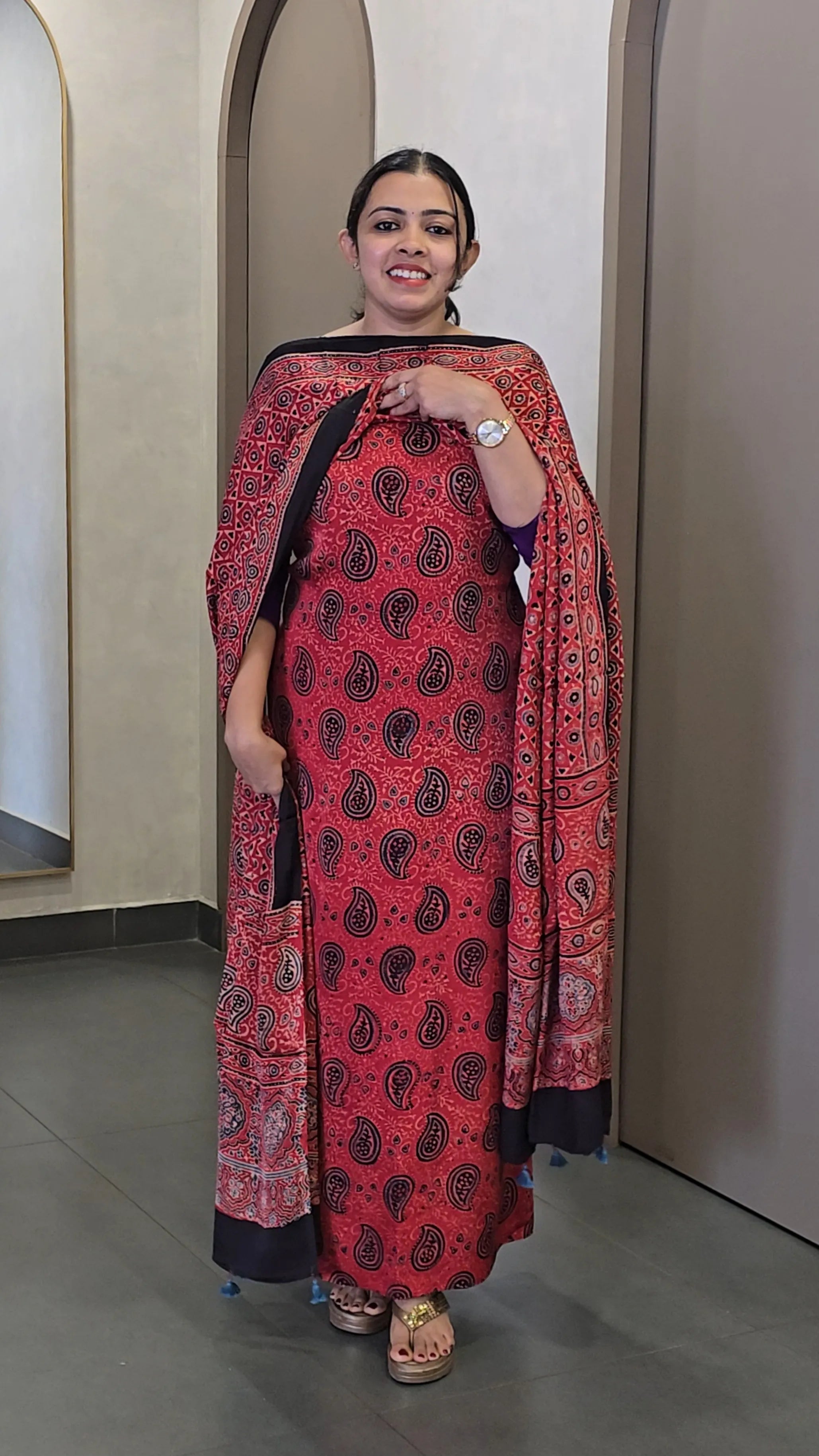 Pure Modal Silk Salwarsuit - SC 10186