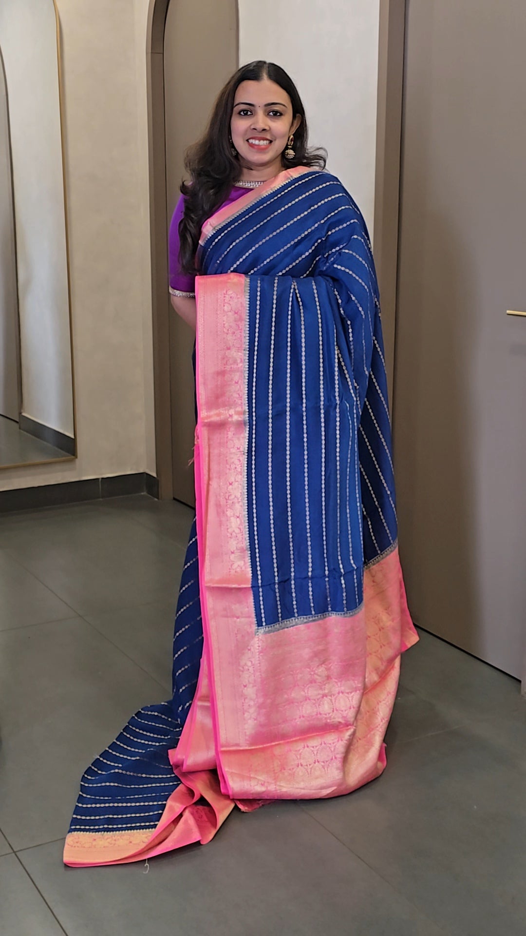 Tussar Banarasi Saree