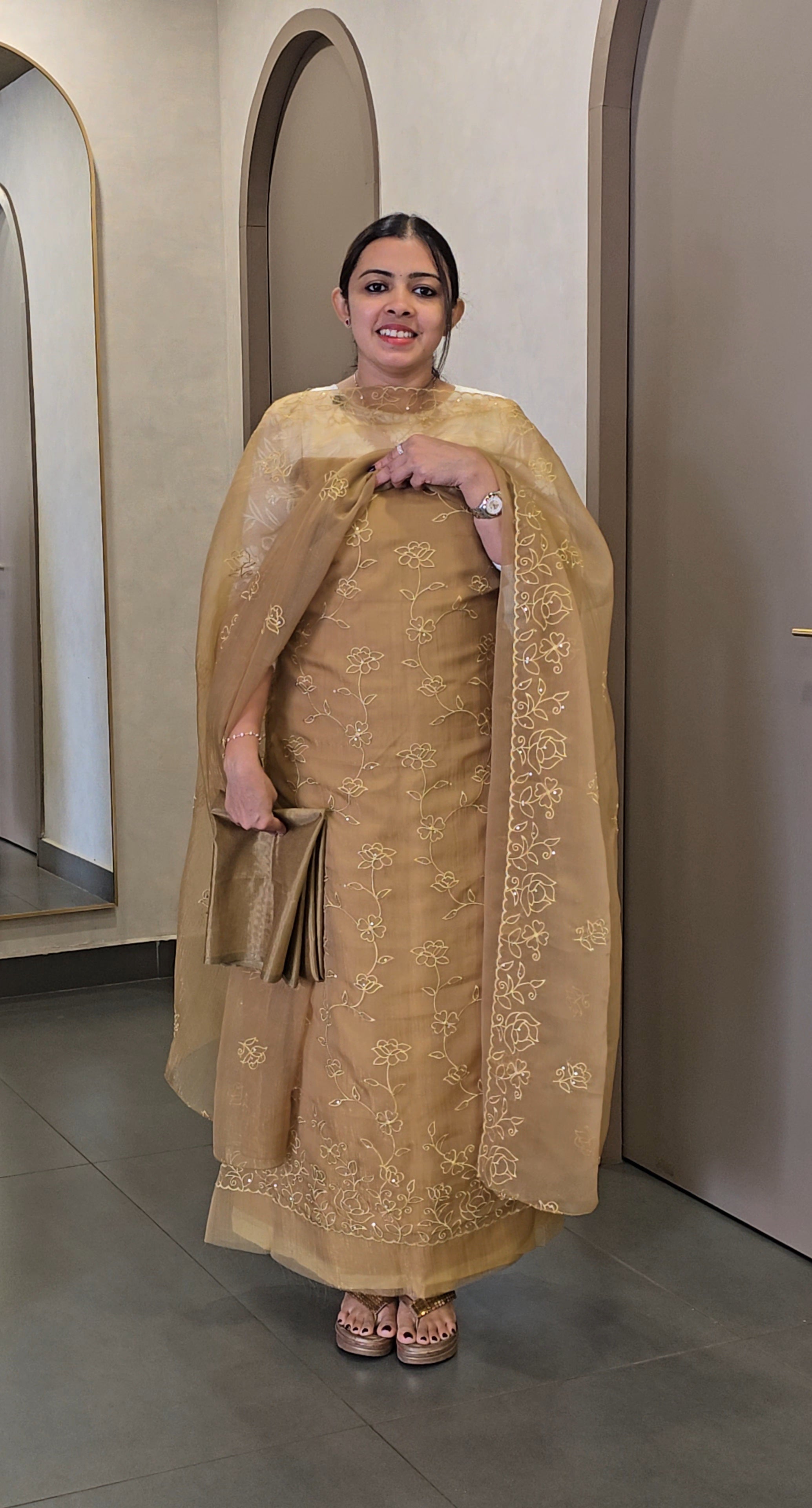 Organza Salwarsuit -
