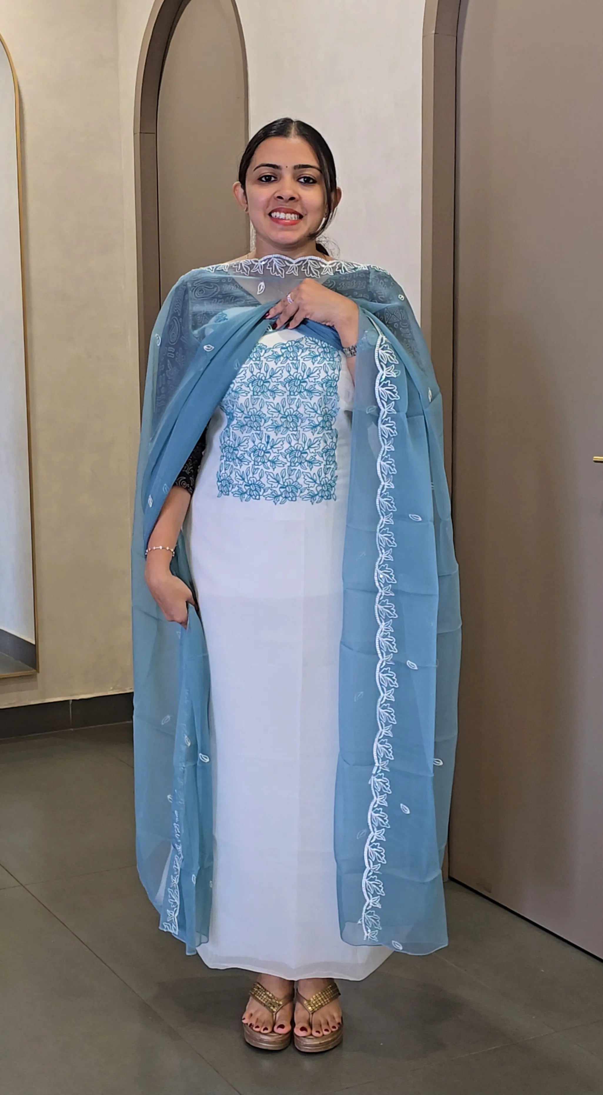 Crepe Salwarsuit- 10102