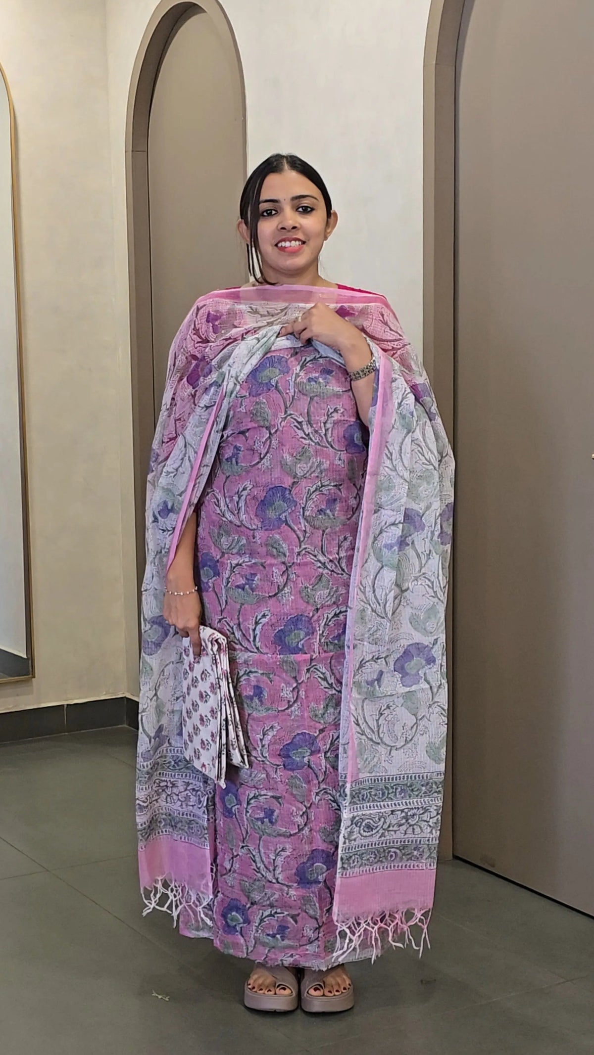 Kota Doria Salwarsuit - SC 10325