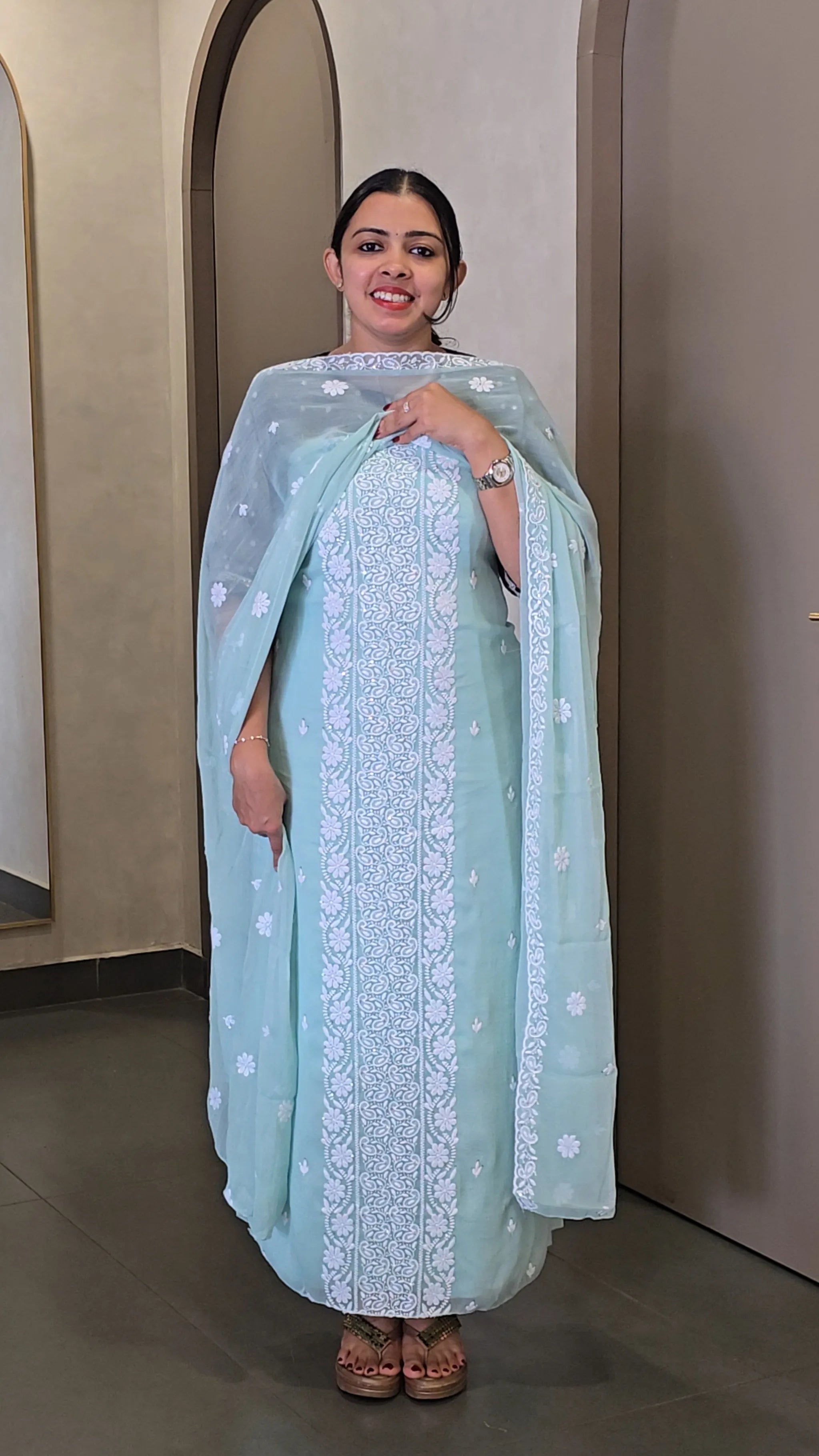 Georgette Salwarsuit - SC 9510