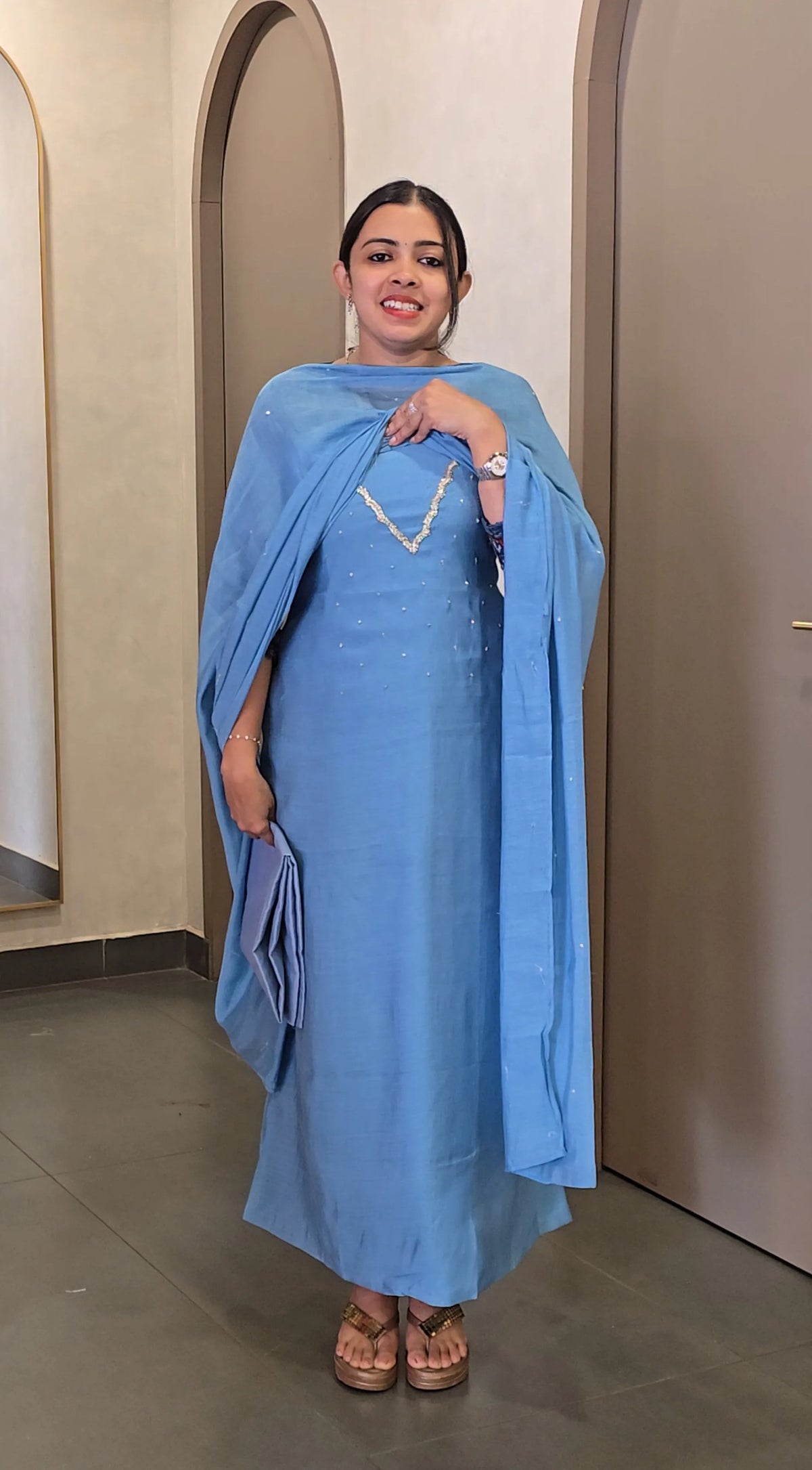 Mulchanderi Salwarsuit - SC 10801