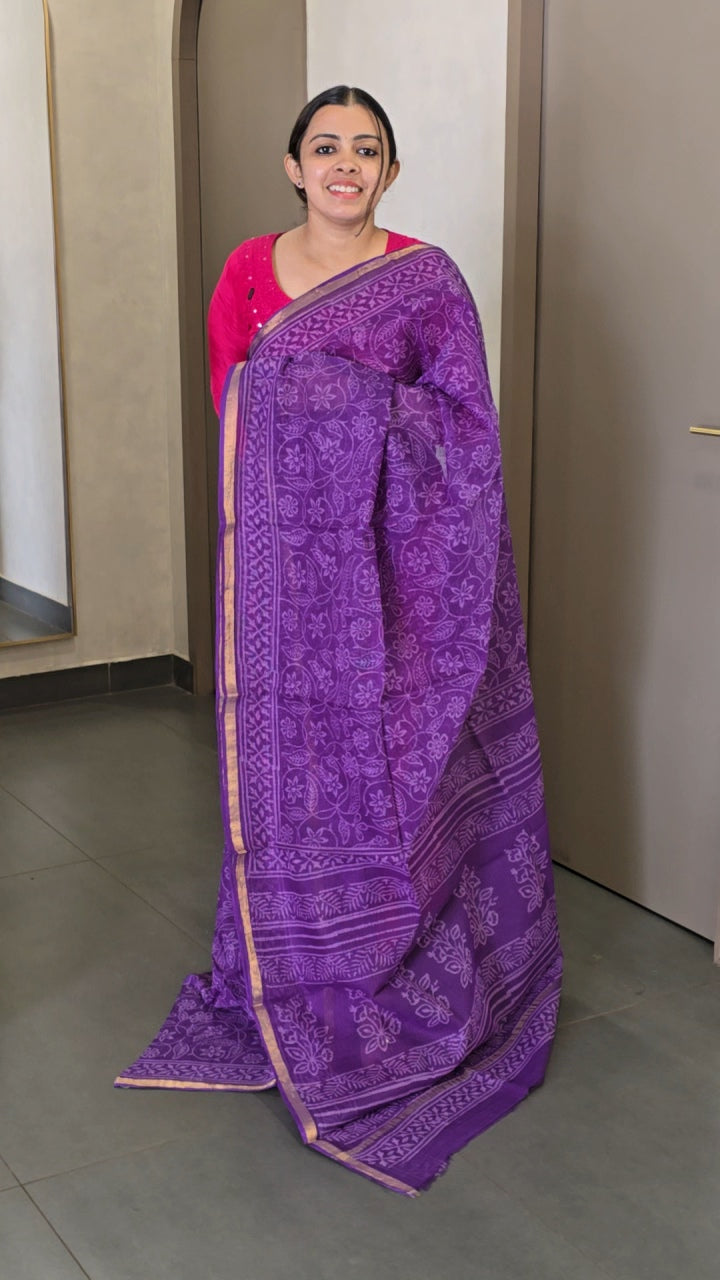 Kota Doria Saree