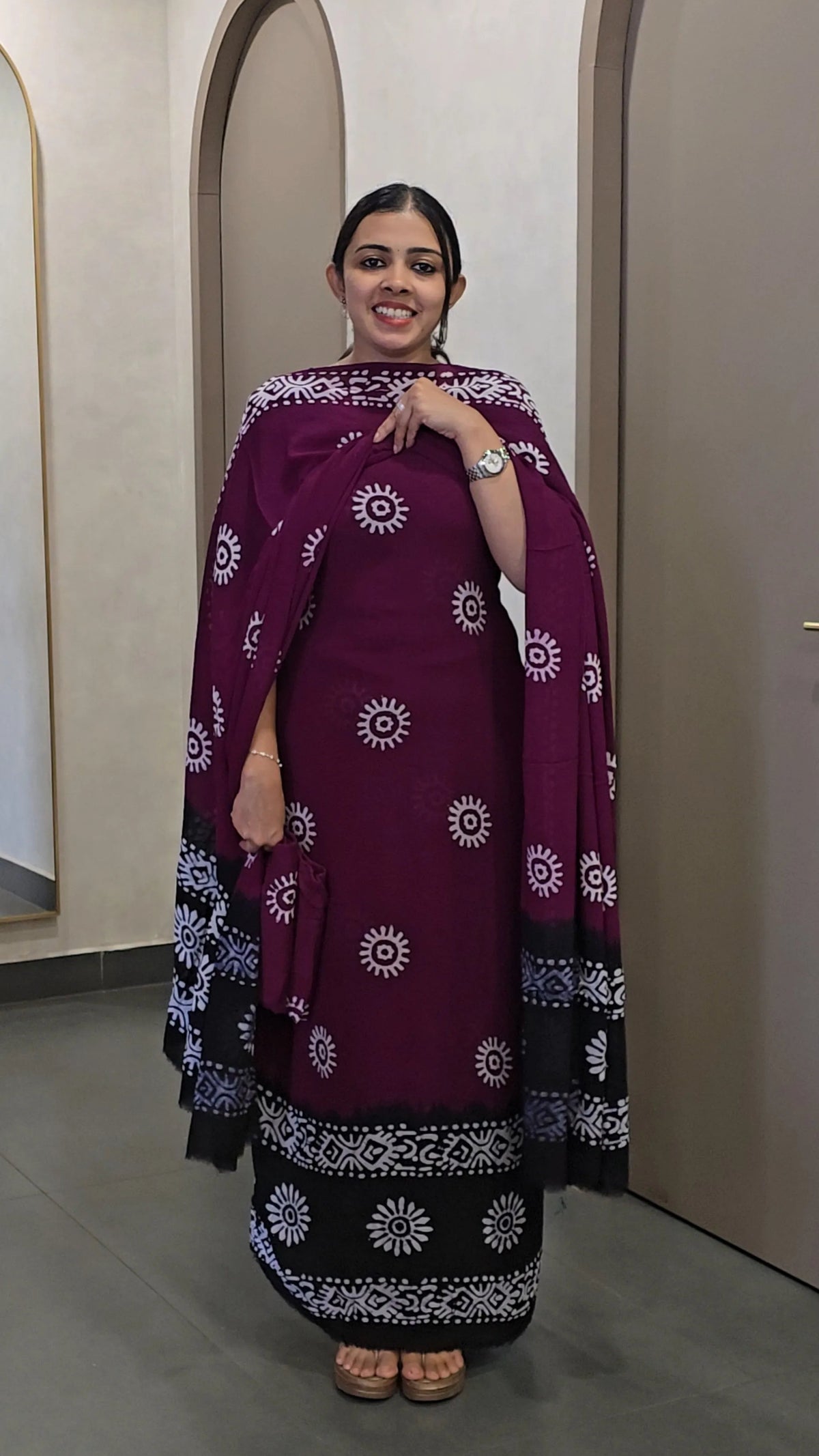 Crepe Georgette Salwarsuit  - SC 10806