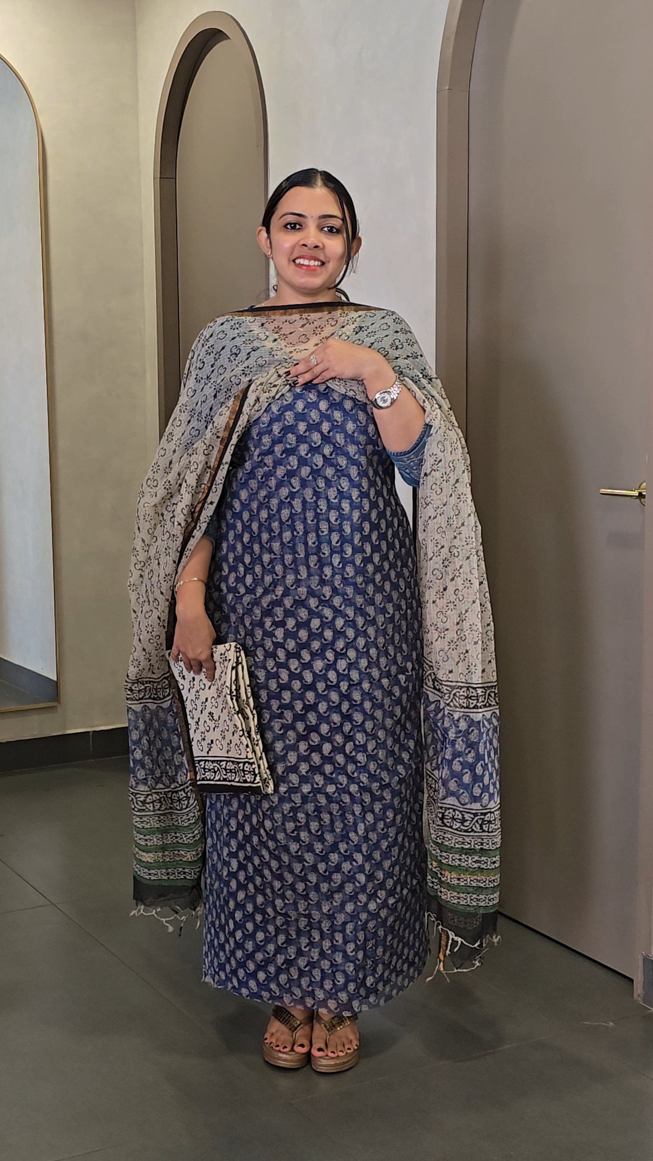 Kota Doria Salwarsuit - SC 10325
