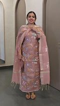 Soft Mulchanderi Salwarsuit - SC 10798