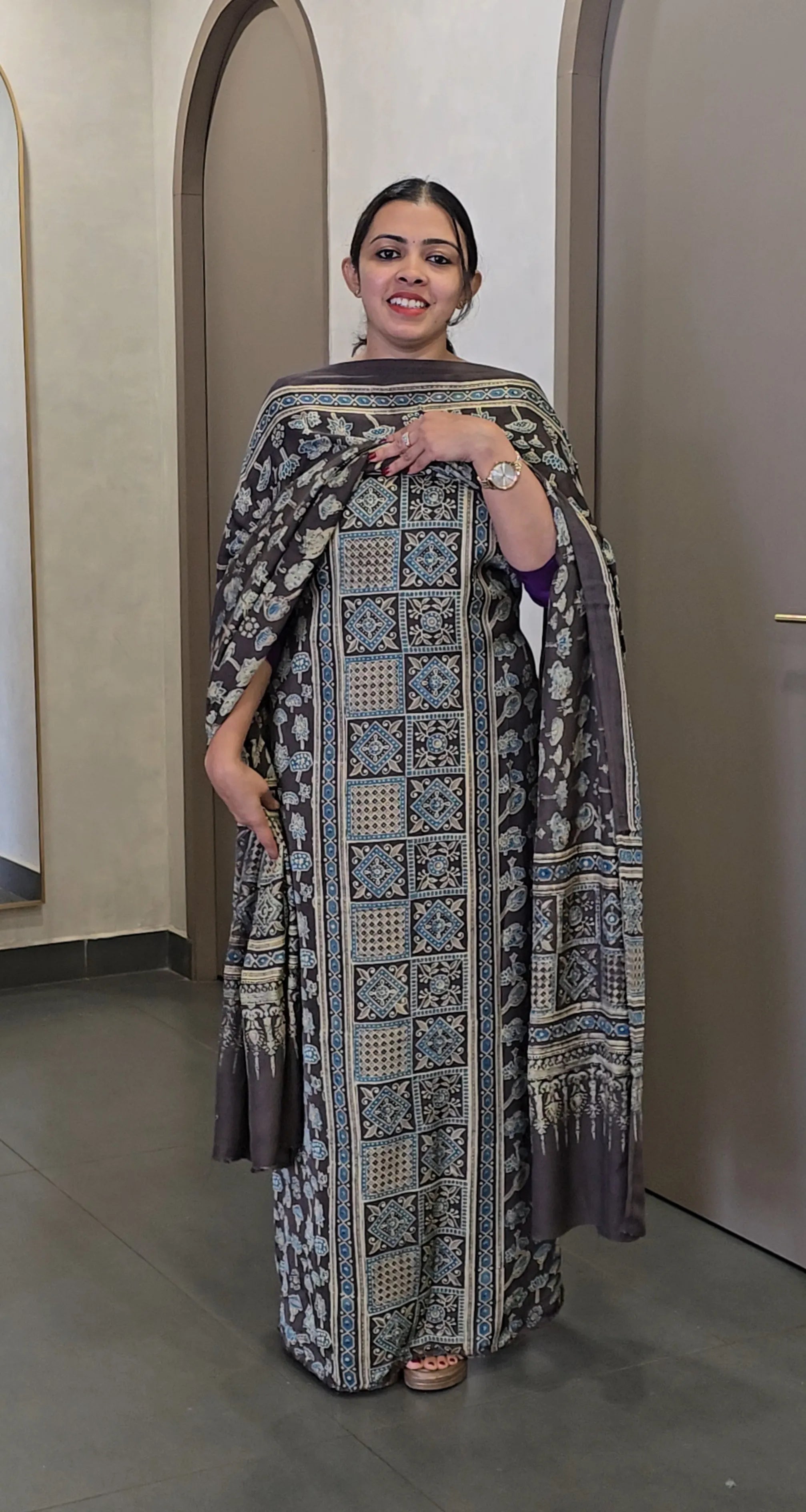 Pure Modal Silk Salwarsuit - SC 10186
