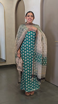 Cotton Salwarsuit with Kota Doria Dupatta - SC 10020