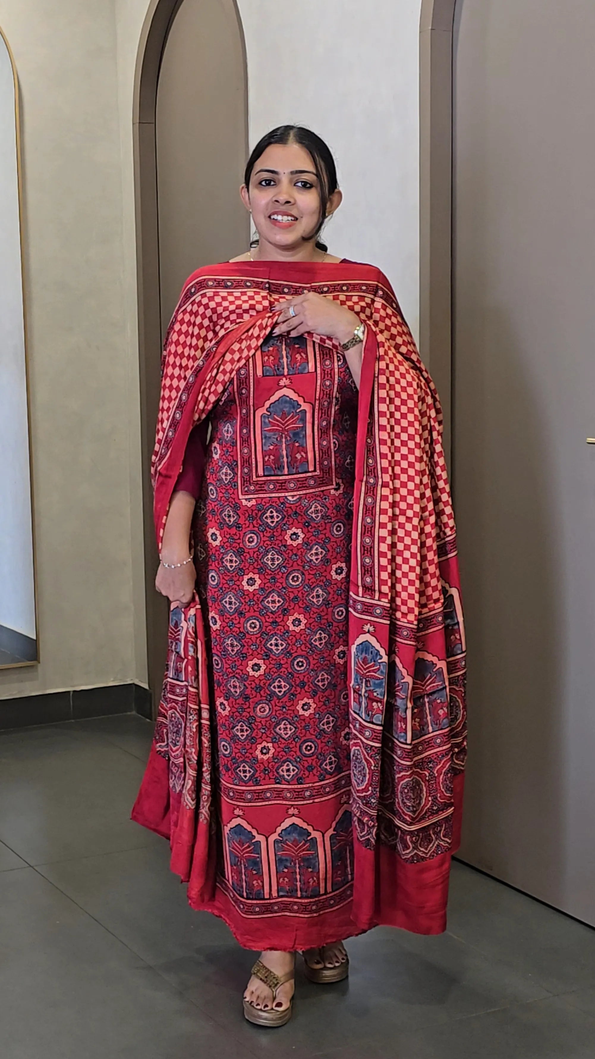 Pure ModalSilk Salwarsuit - SC 10730