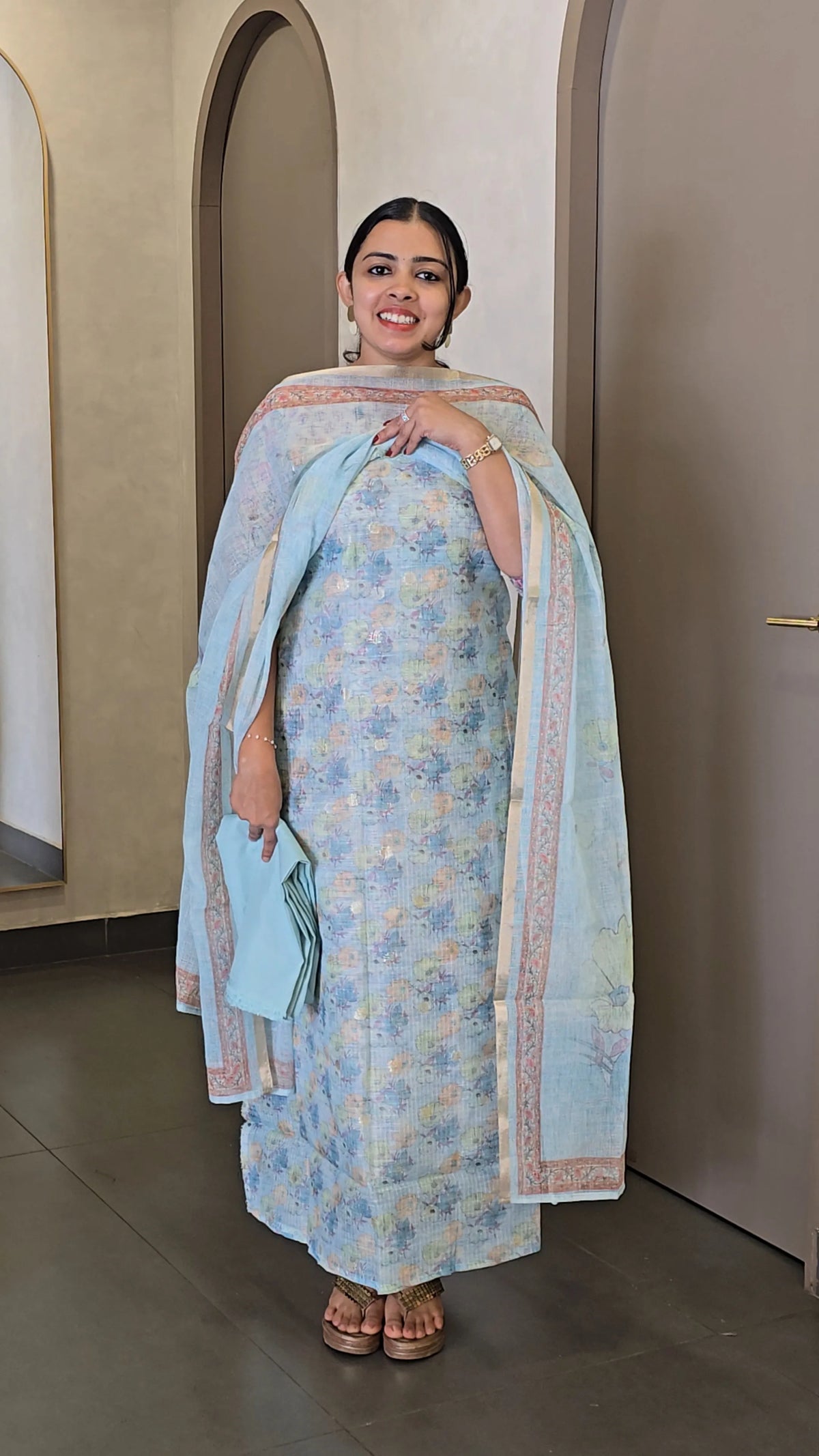 Kota Silk Salwarsuit - SC 10781