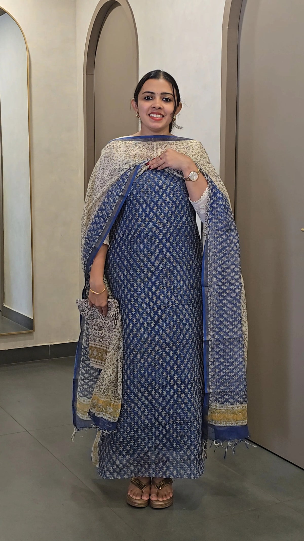 Kota Doria Salwarsuit - SC 10325