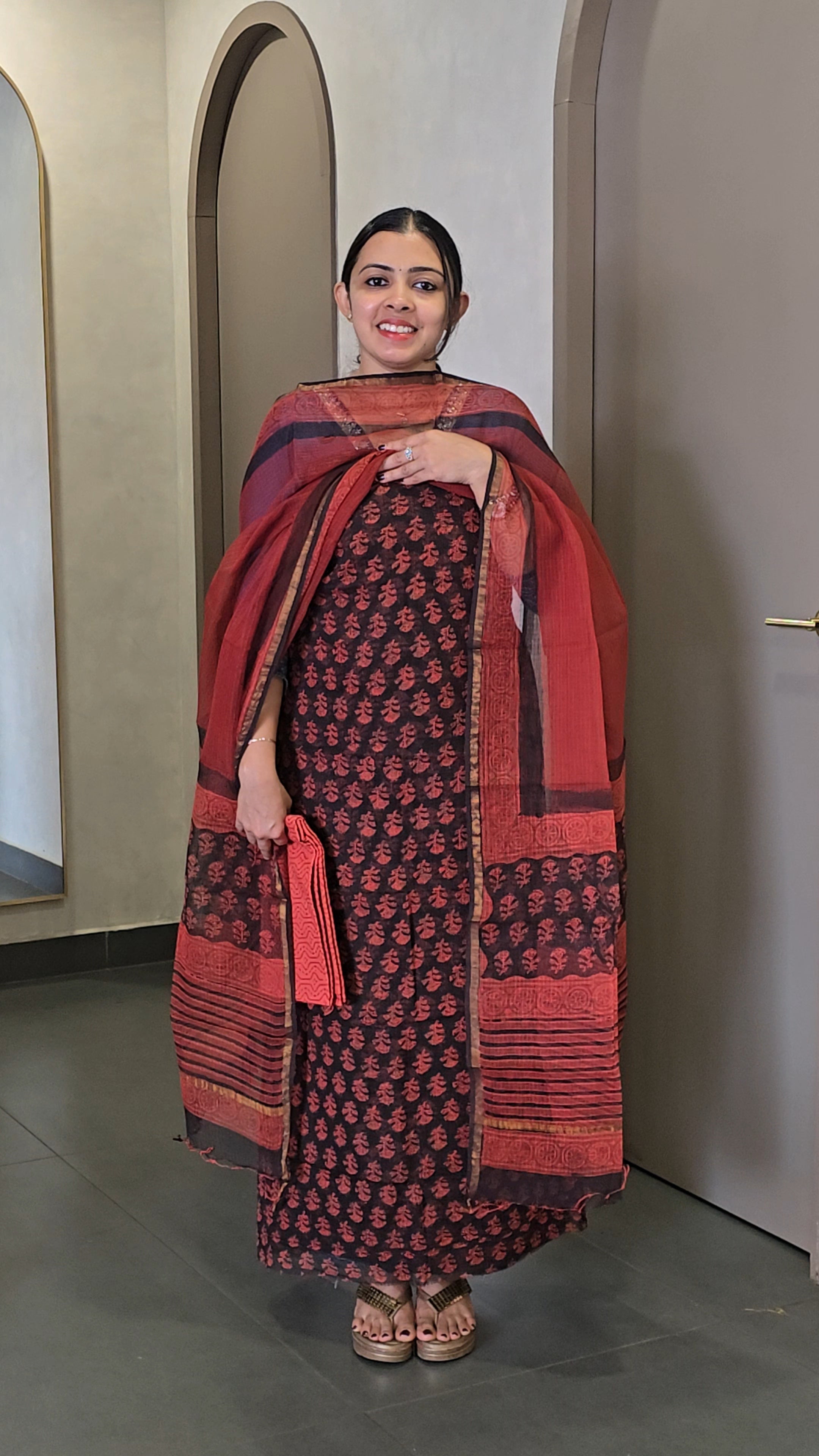 Kota Doria Salwarsuit - SC 10325
