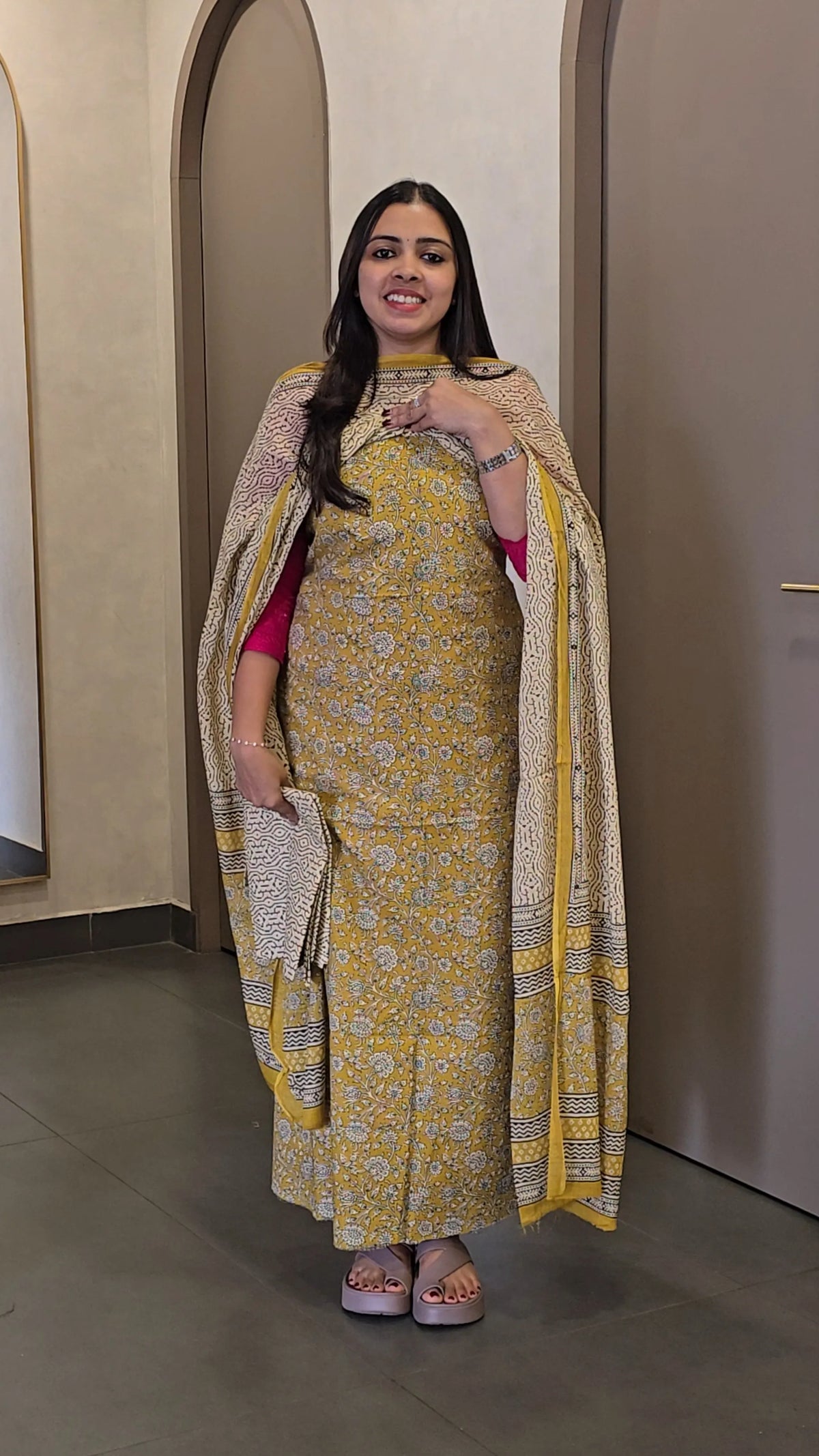 Cotton Salwarsuit - SC 10135