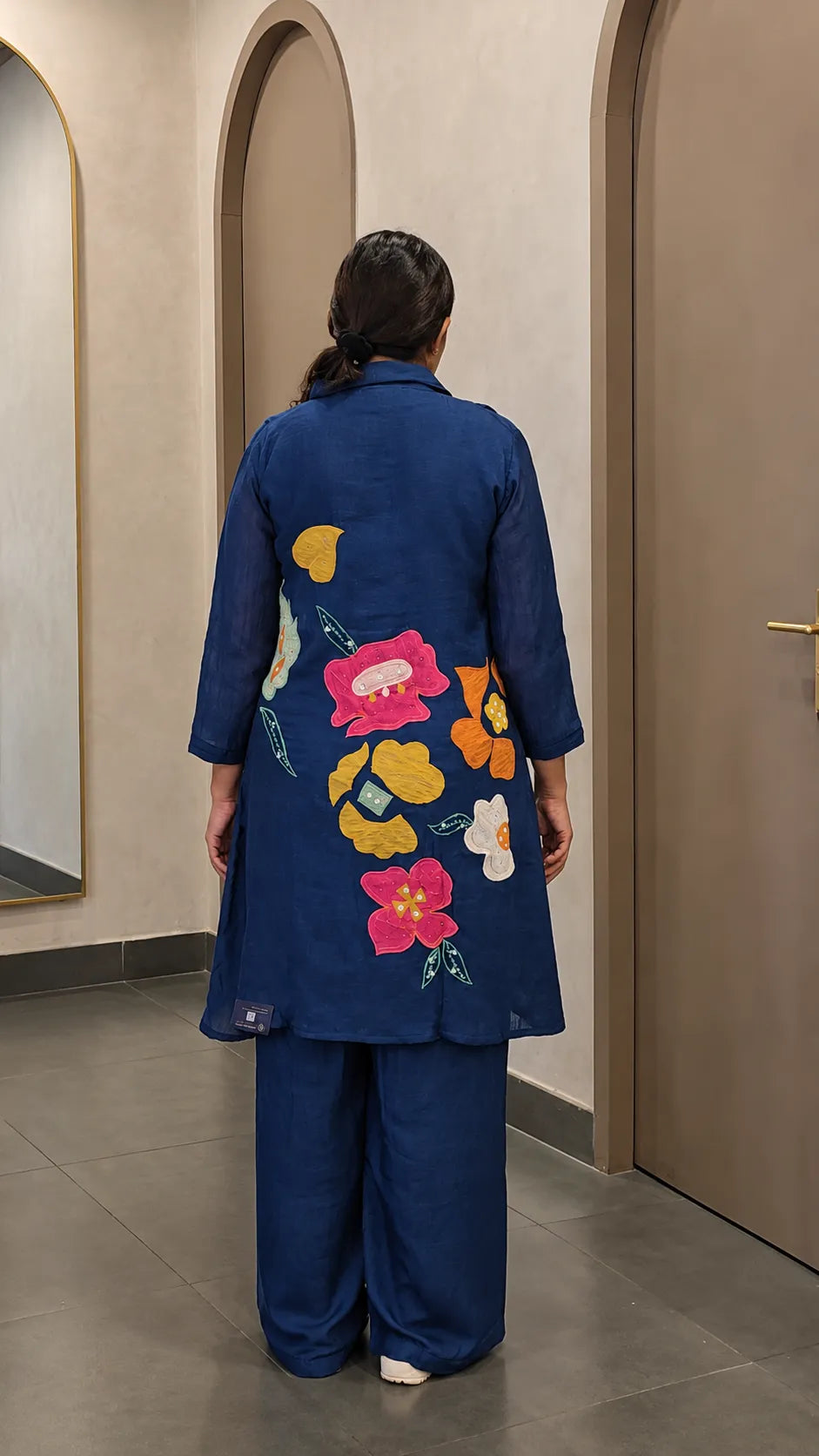 Premium Mul-Chanderi Co-Ord Set - SC 10554