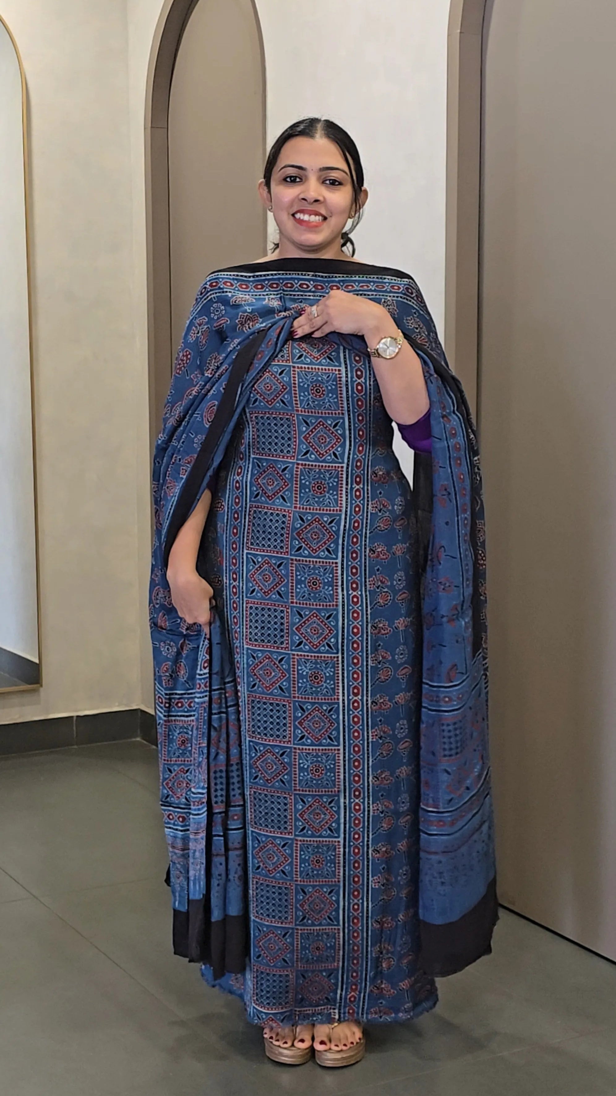 Pure Modal Silk Salwarsuit - SC 10186