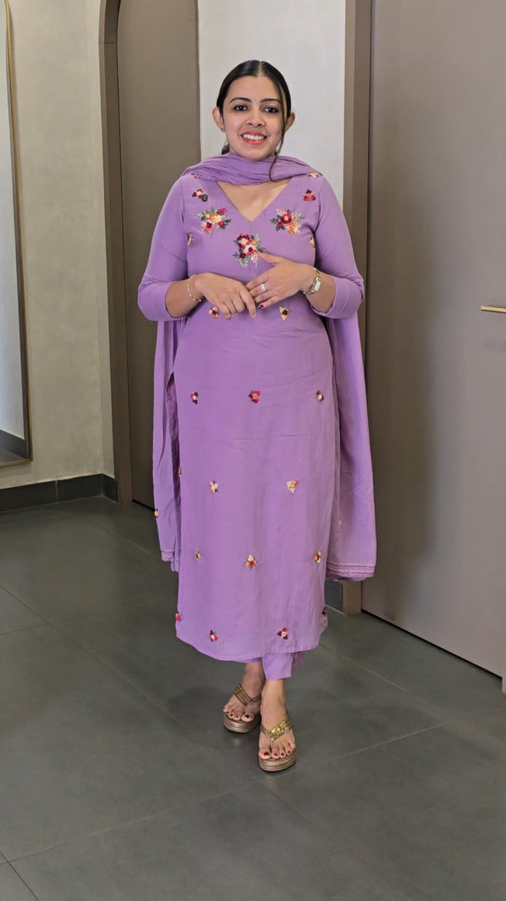Soft Chanderi Salwarsuit