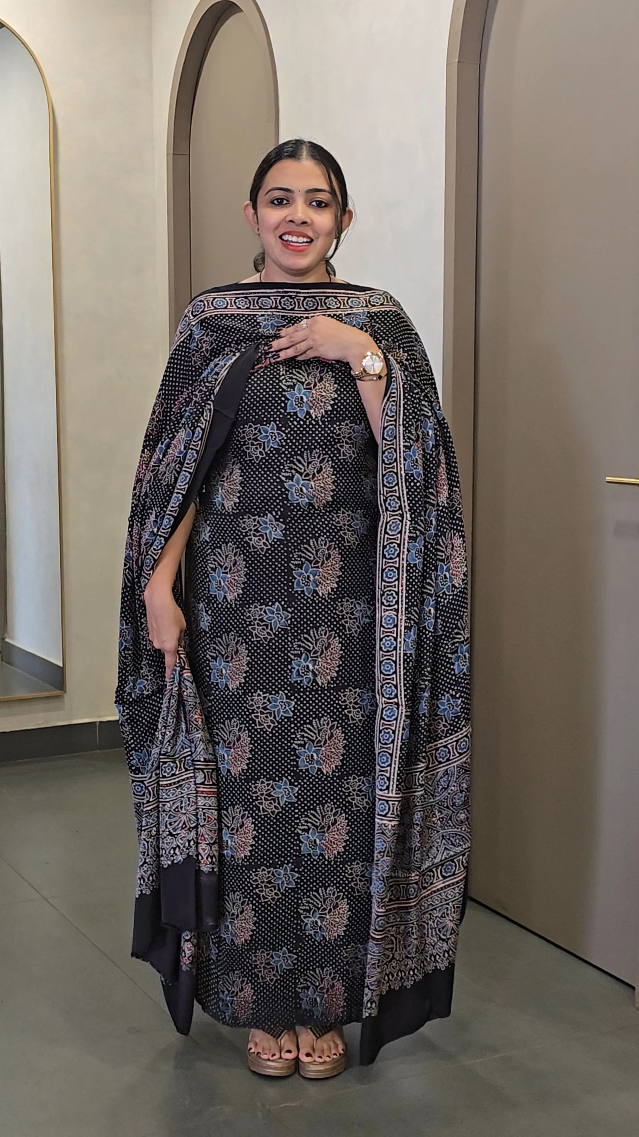 Pure Modal Silk Salwarsuit - SC 10186