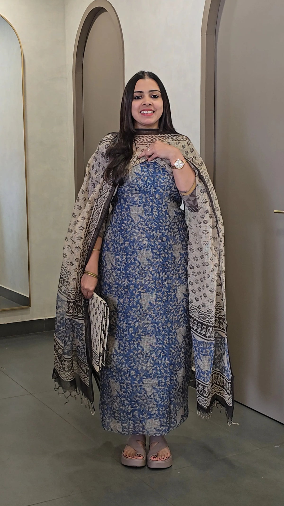 Kota Doria Salwarsuit - SC 10742