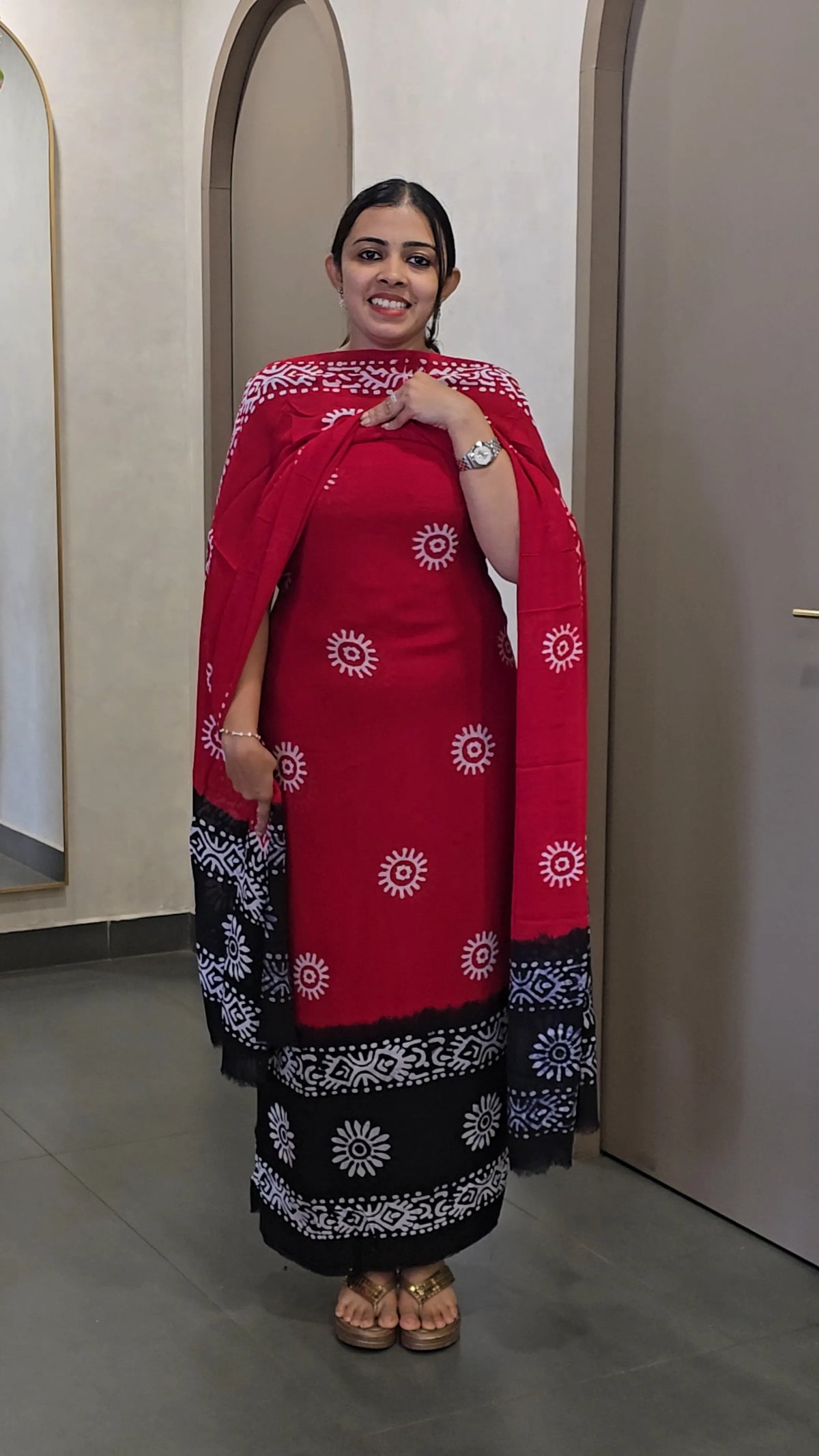 Crepe Georgette Salwarsuit  - SC 10806