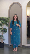 Handloom Cotton Top & Bottom - SC 10989