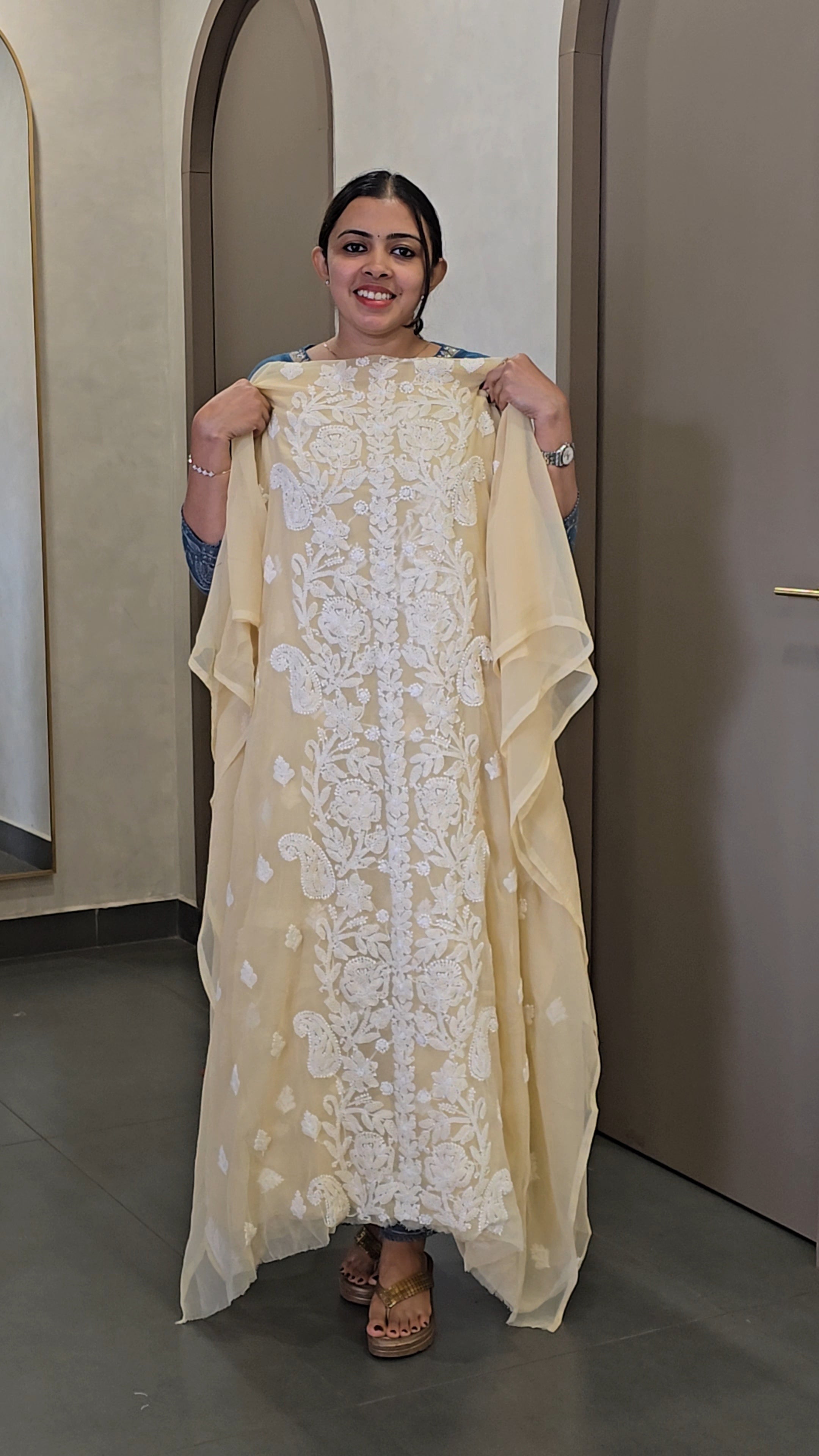 Georgette Chikankari Salwar Suit -SC 10409