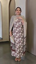 Cotton Salwarsuit with Chiffon Dupatta - SC 10332