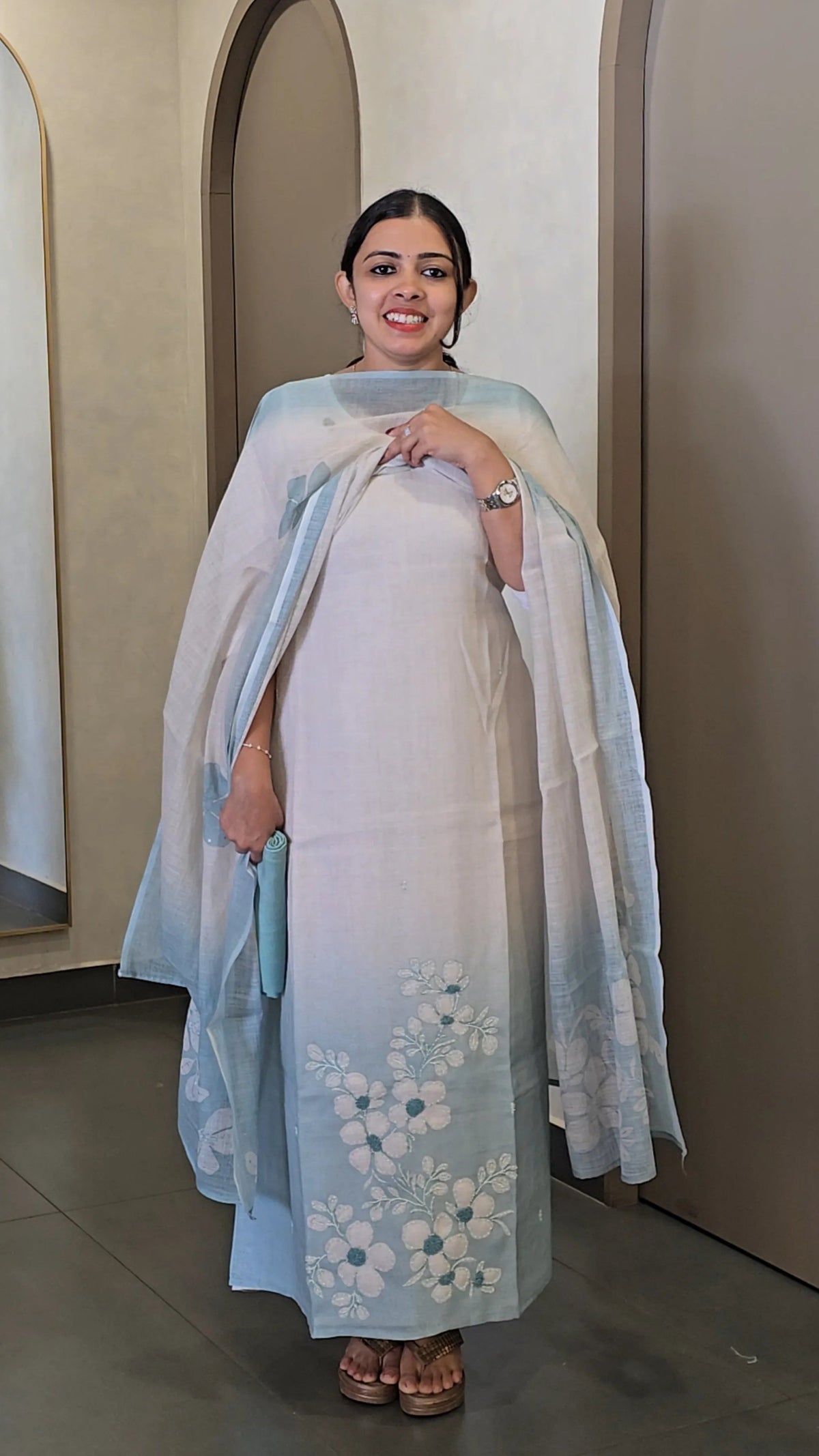 Premium Linen Salwarsuit - SC 10780
