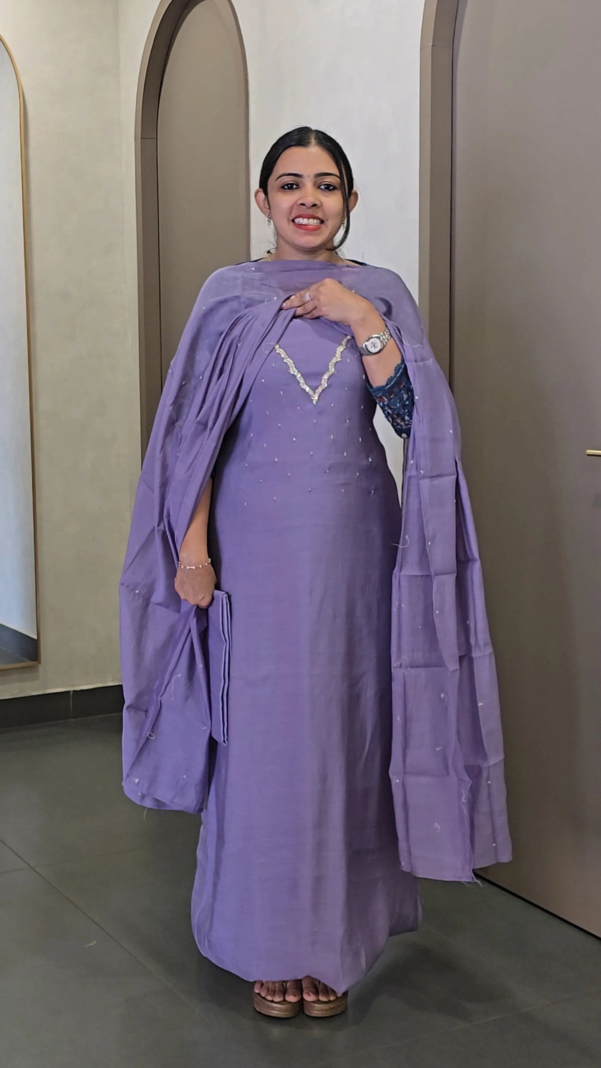 Mulchanderi Salwarsuit - SC 10801
