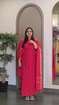 Handloom Cotton Salwarsuit - SC 10983