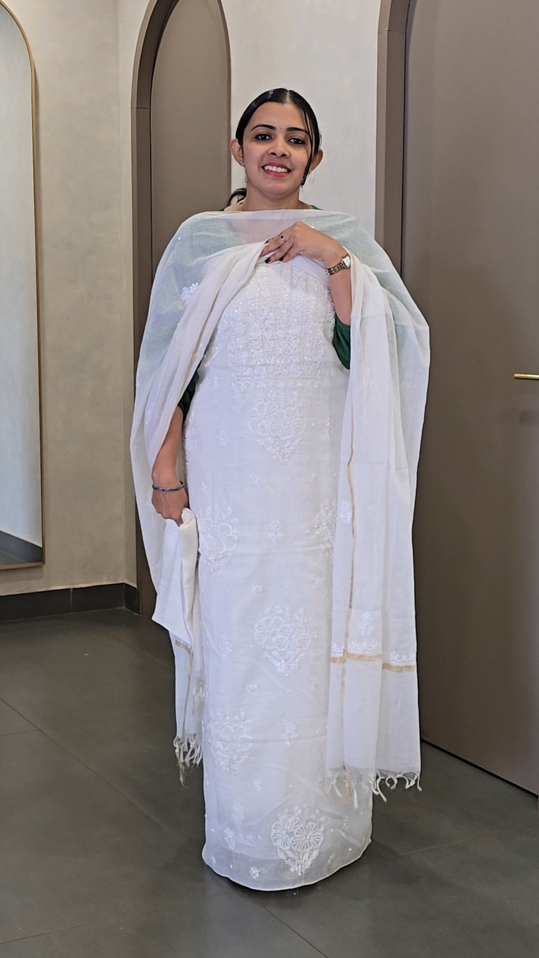 Premium Mulchanderi Chikankari Salwarsuit - SC 10152