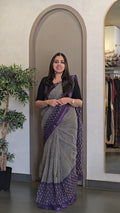 Kota Doria Saree with Blouse - SC 10334