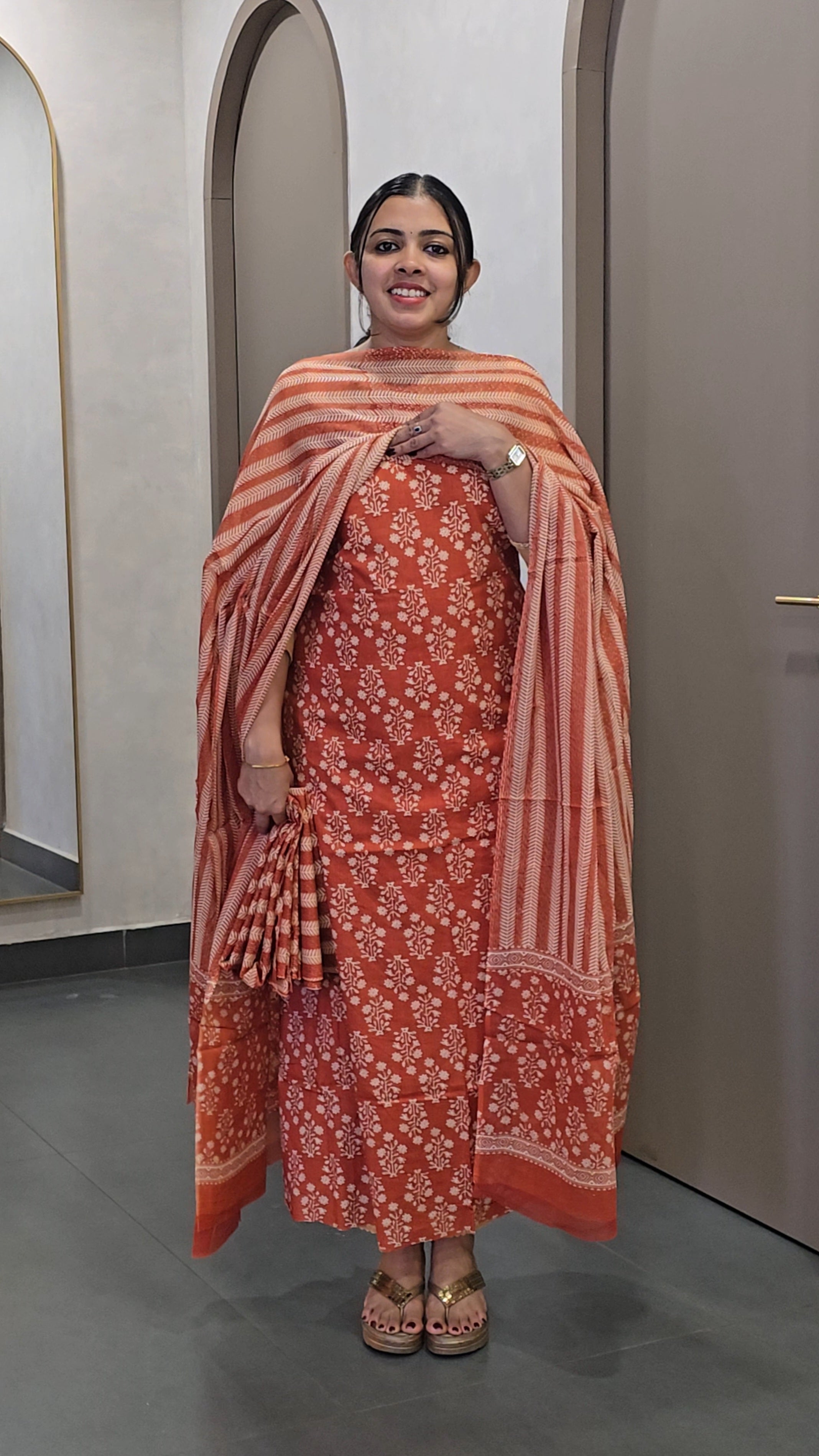 Cotton Salwarsuit - SC 10117