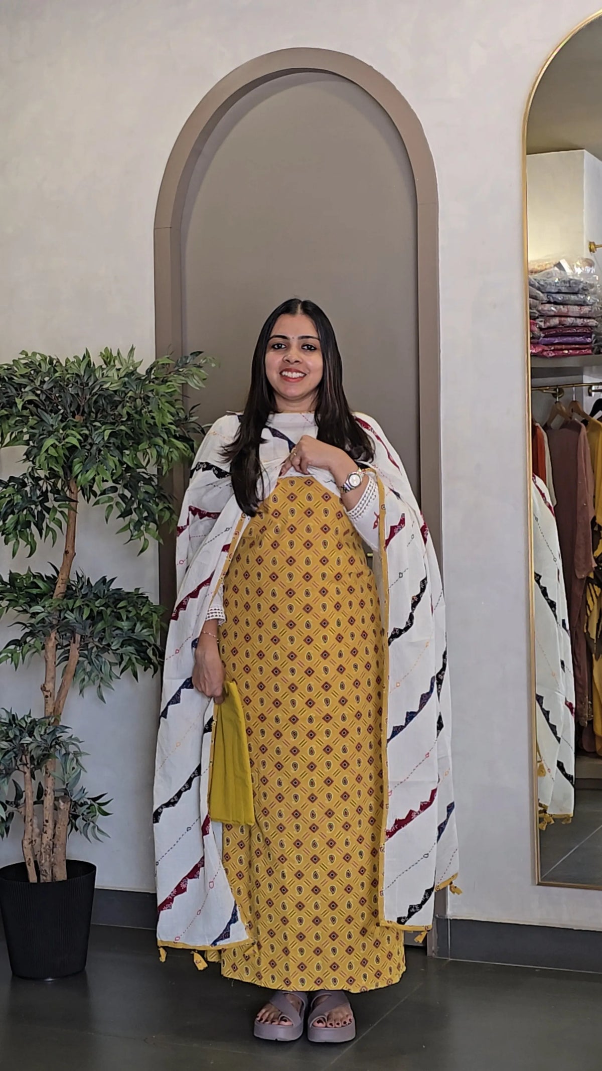 Soft Cotton Salwarsuit - SC 10892