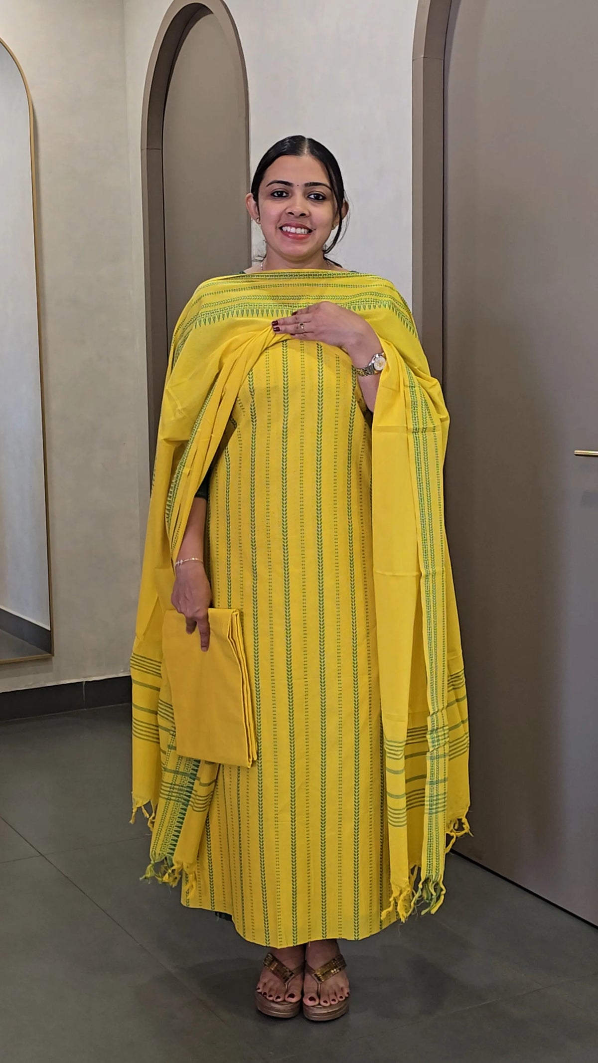 Cotton Salwarsuit - SC 10689