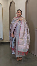 Soft Silk Banarasi Salwarsuit - SC 10254