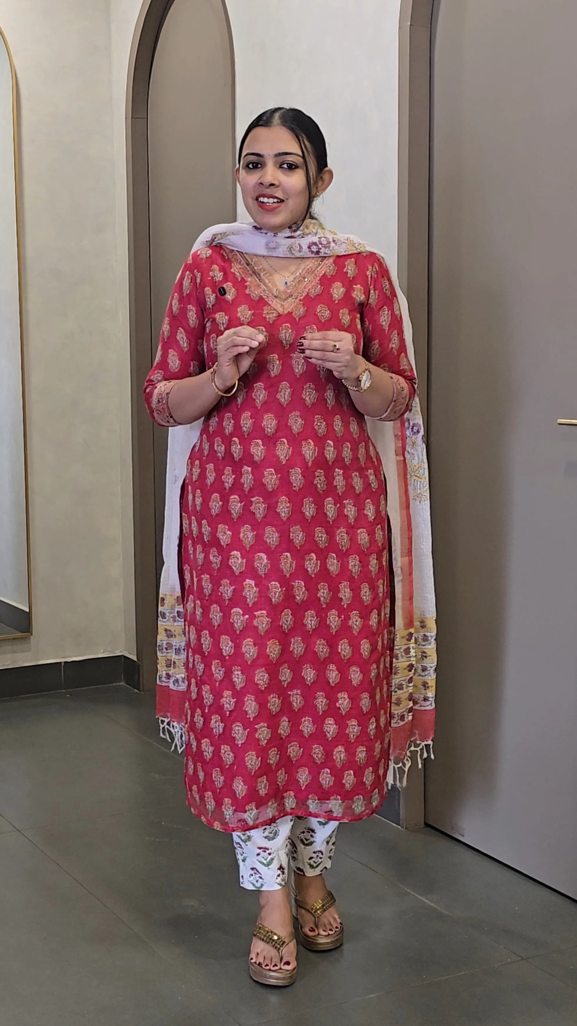 Kota Doria Salwarsuit - SC 10170