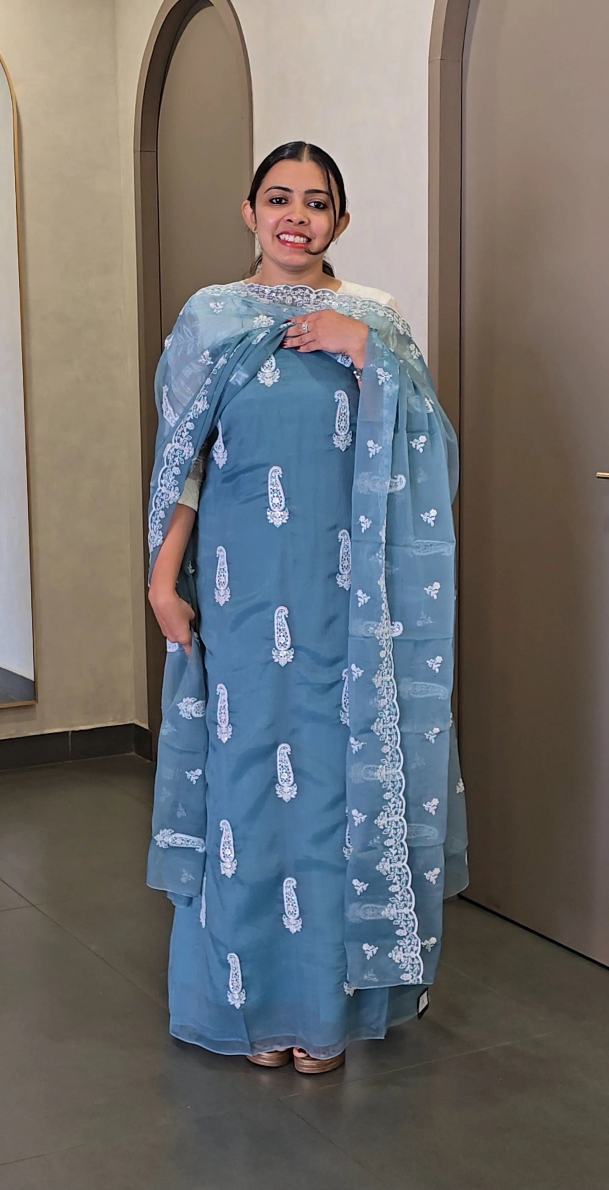 Crushed Salwarsuit - SC 9811