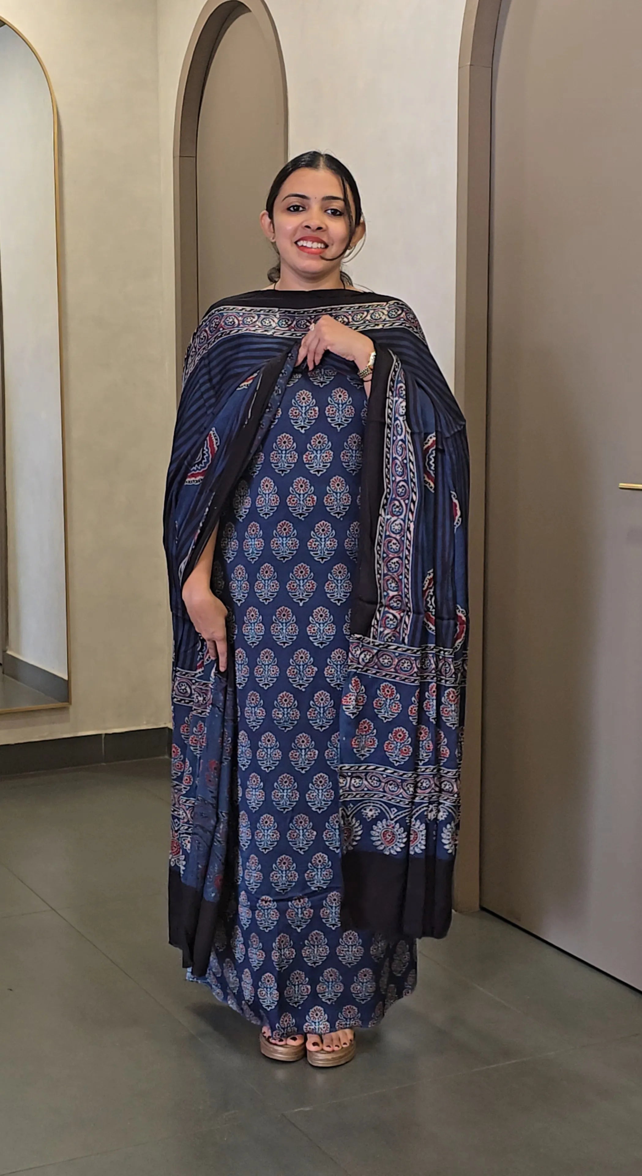 Pure Modal Silk Salwarsuit - SC 10186