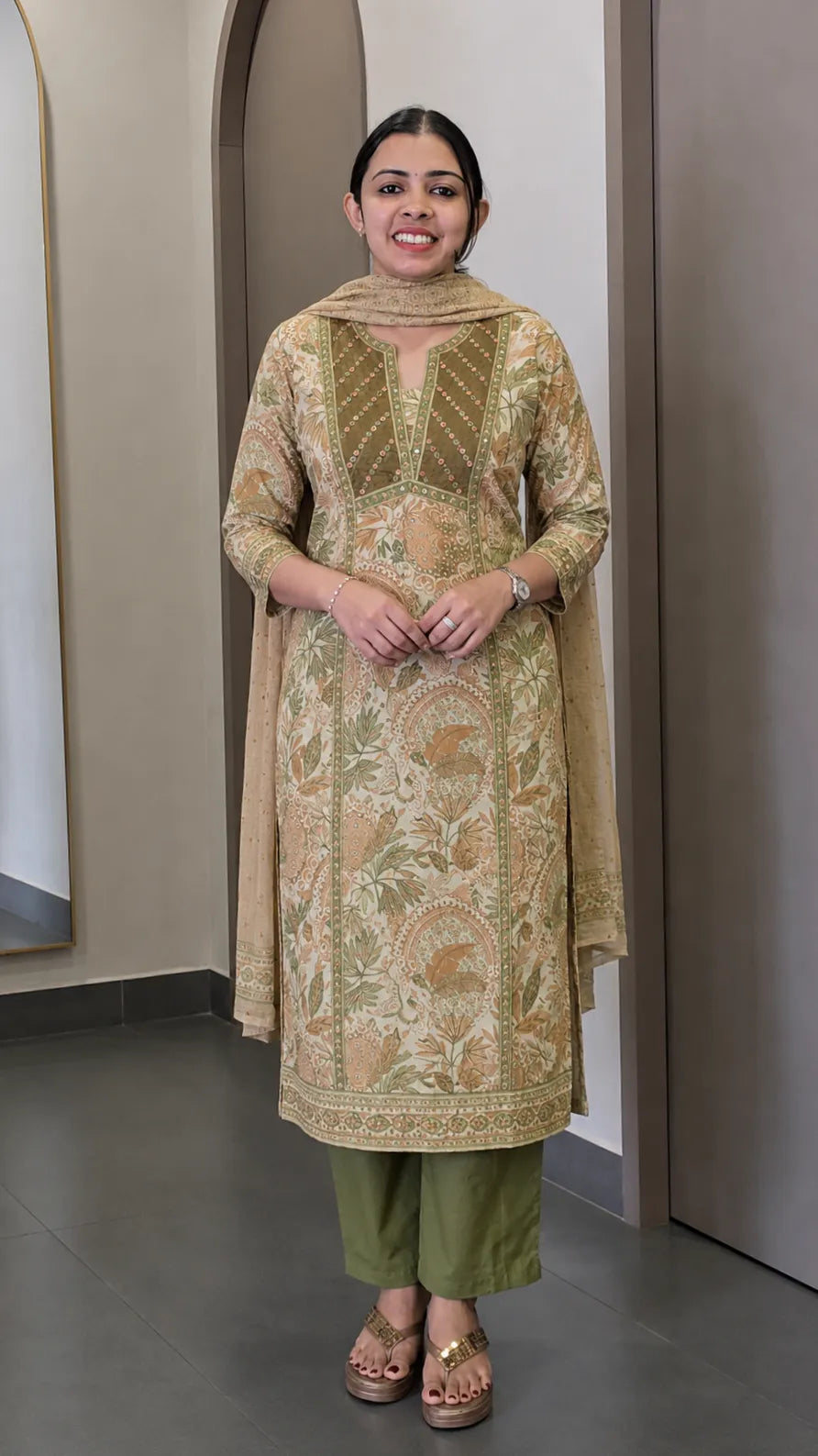 Cotton Salwar Set - SC 10372